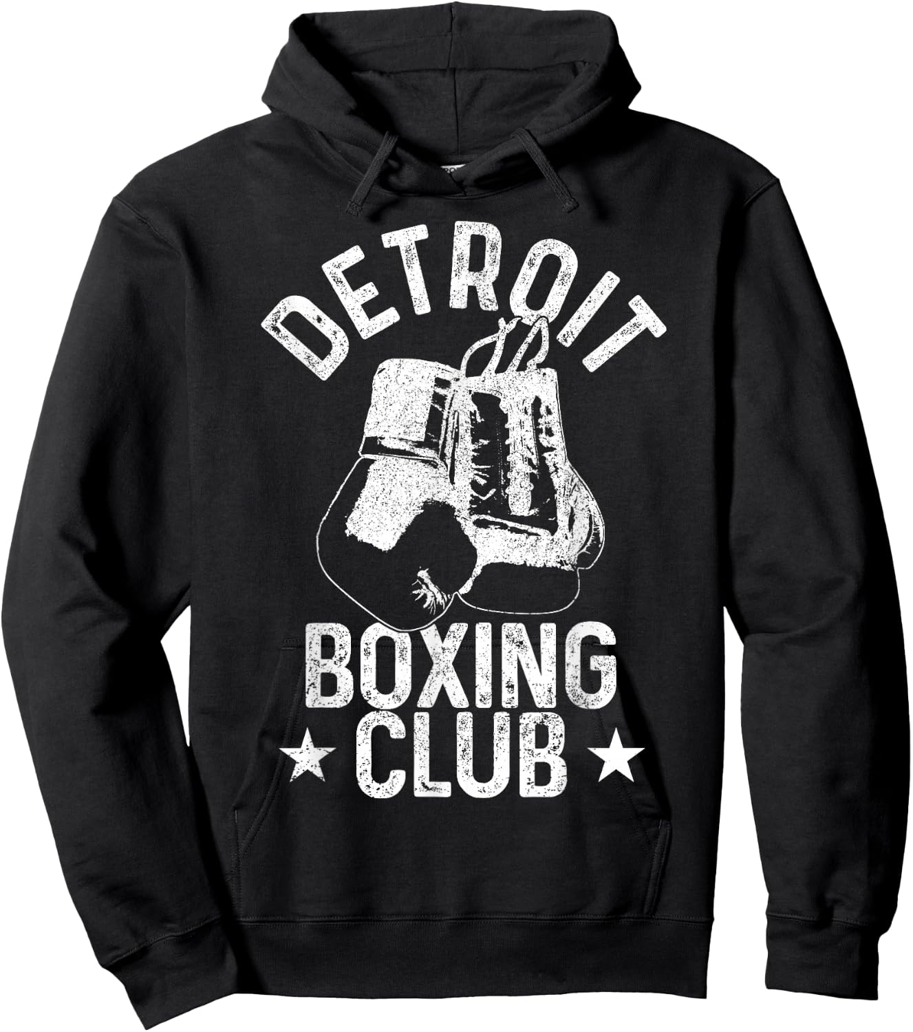 Boxing Detroit Michigan Martial Arts Boxer Hoodie - Hoodie | Black