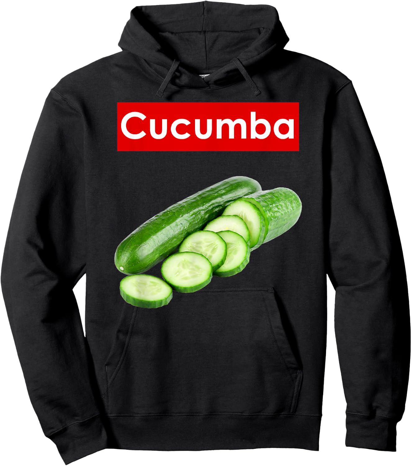 Pickle Jamaica Vegan Big Dill Hoodie - Hoodie | Black
