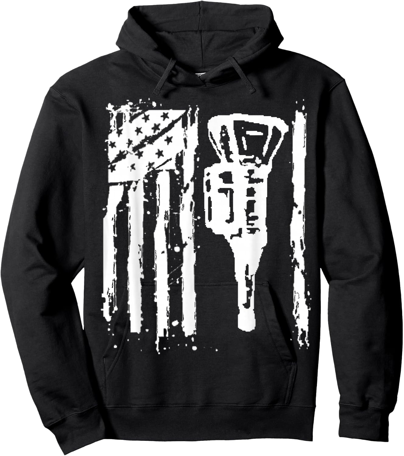 Transmission Mechanic Flag T Shirt Gift Transmission Repair Hoodie - Hoodie | Black