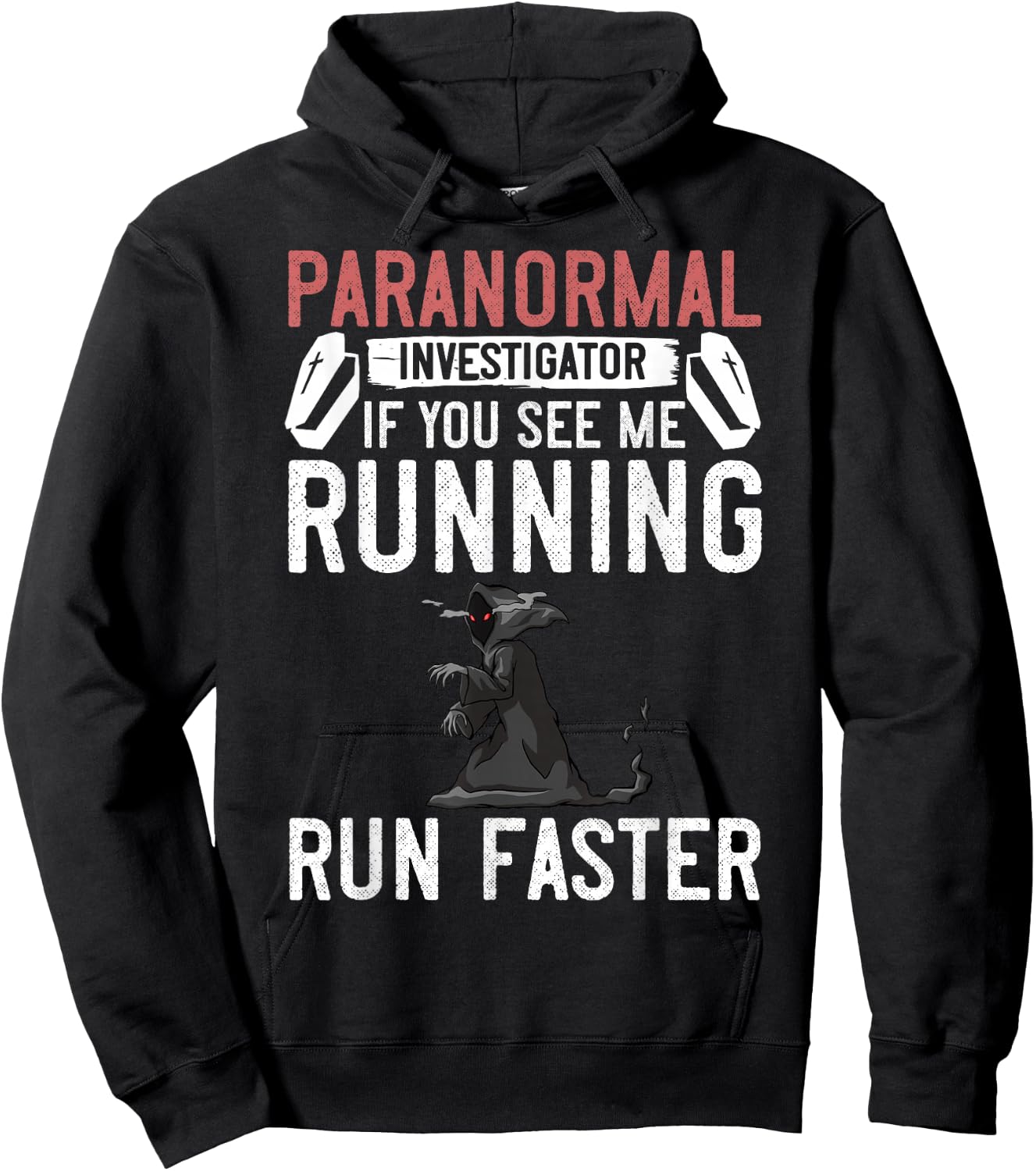 Paranormal Investigator Ghost Hunting Beginner Hoodie - Hoodie | Black