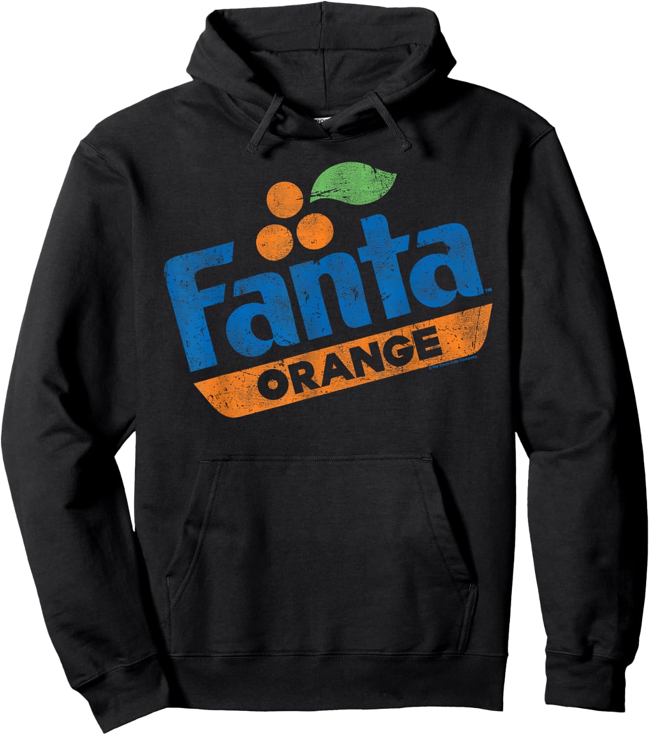 Coca Cola Orange Fanta Twist Hoodie - Hoodie | Black