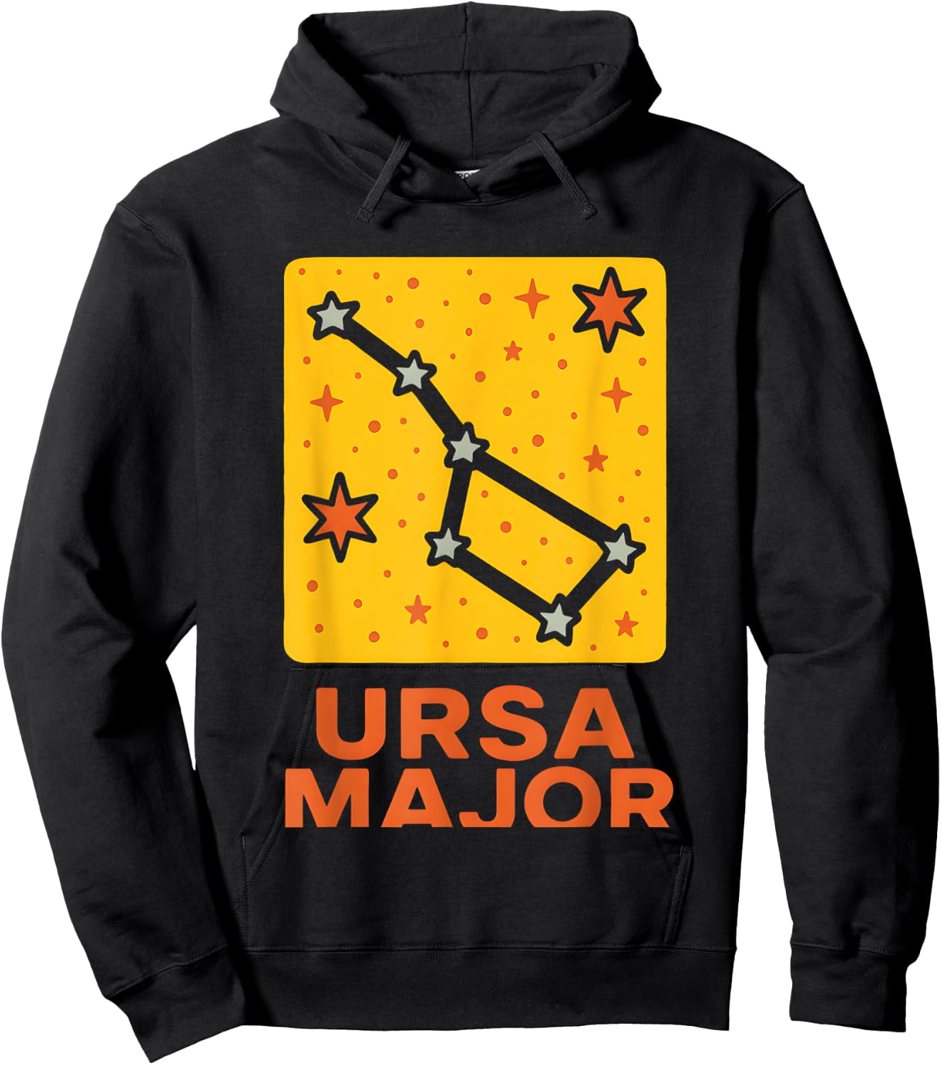 Stars Constellation Ursa Major Space Astronomer Hoodie - Hoodie | Black