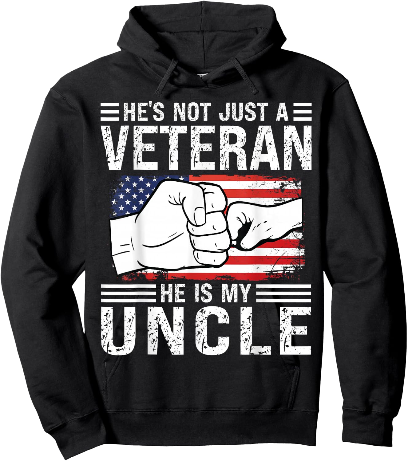 Gift Godfather -Adults -Kids Black Small Classic Fit Short Sleeve Veteran Hoodie - Hoodie | Black