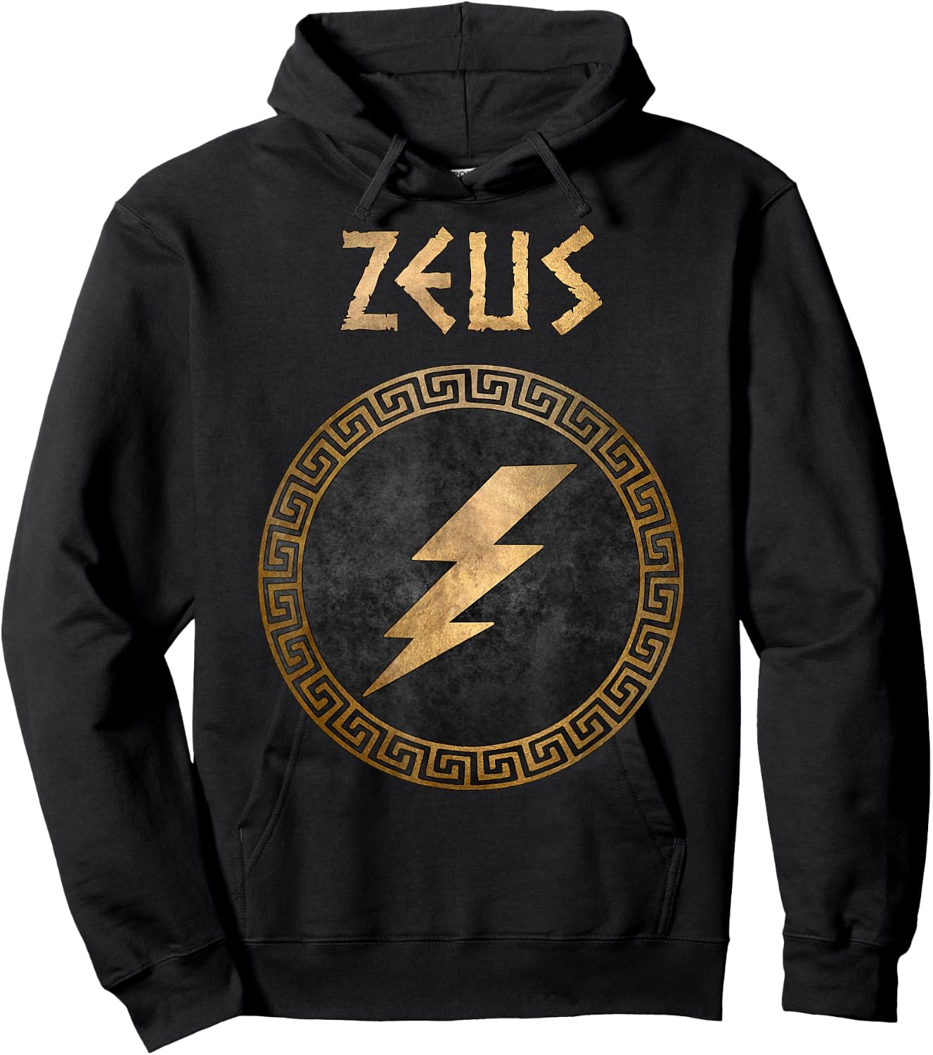 Zeus Ancient Greek God King of the Gods Hoodie - Hoodie | Black