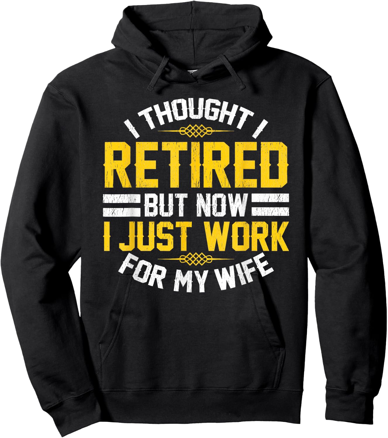 Funny Retirement Designs Men Dad Bachelor Party Pun Lovers Hoodie - Hoodie | Black