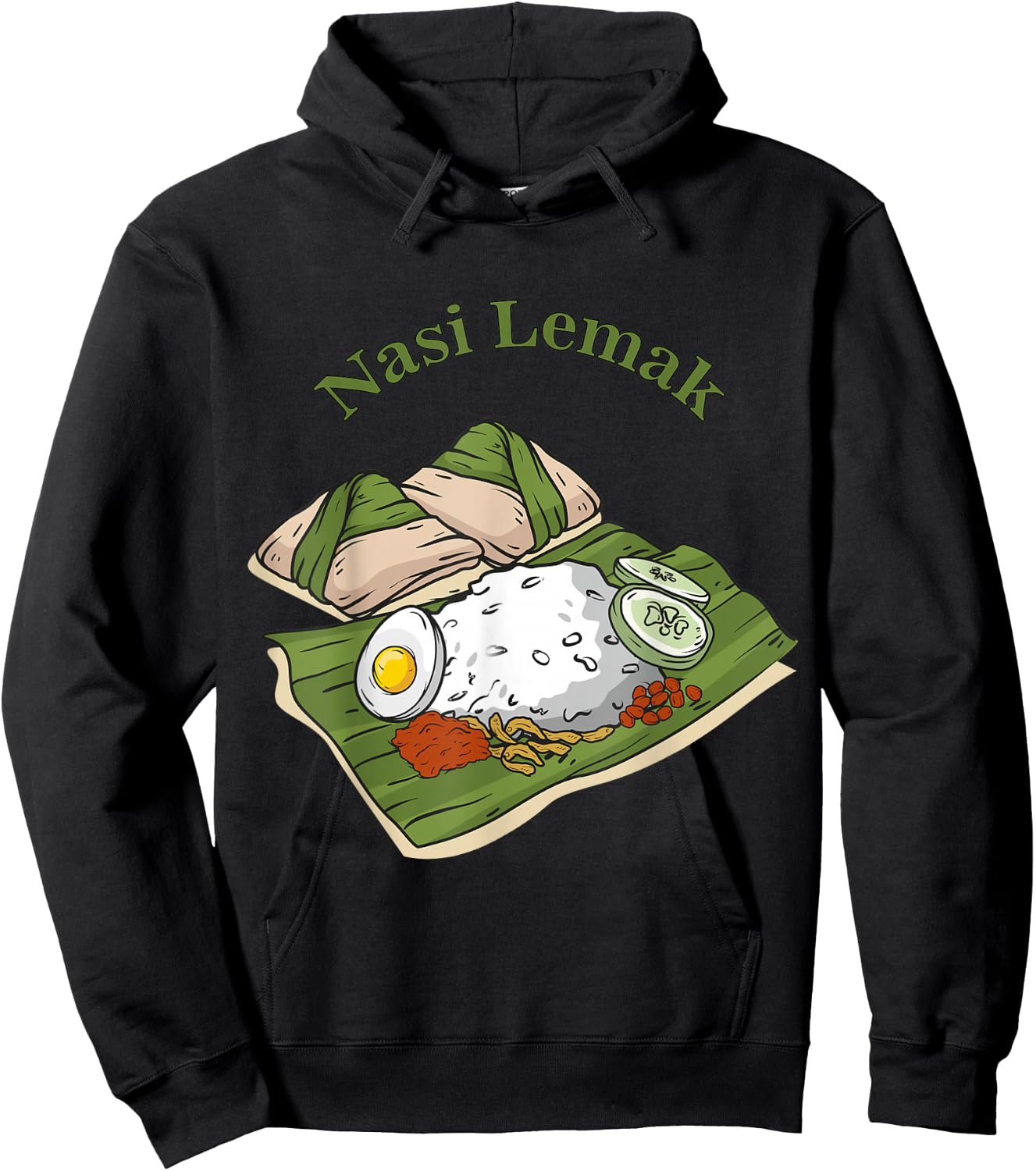 Really Like Nasi Lemak Hoodie - Hoodie | Black