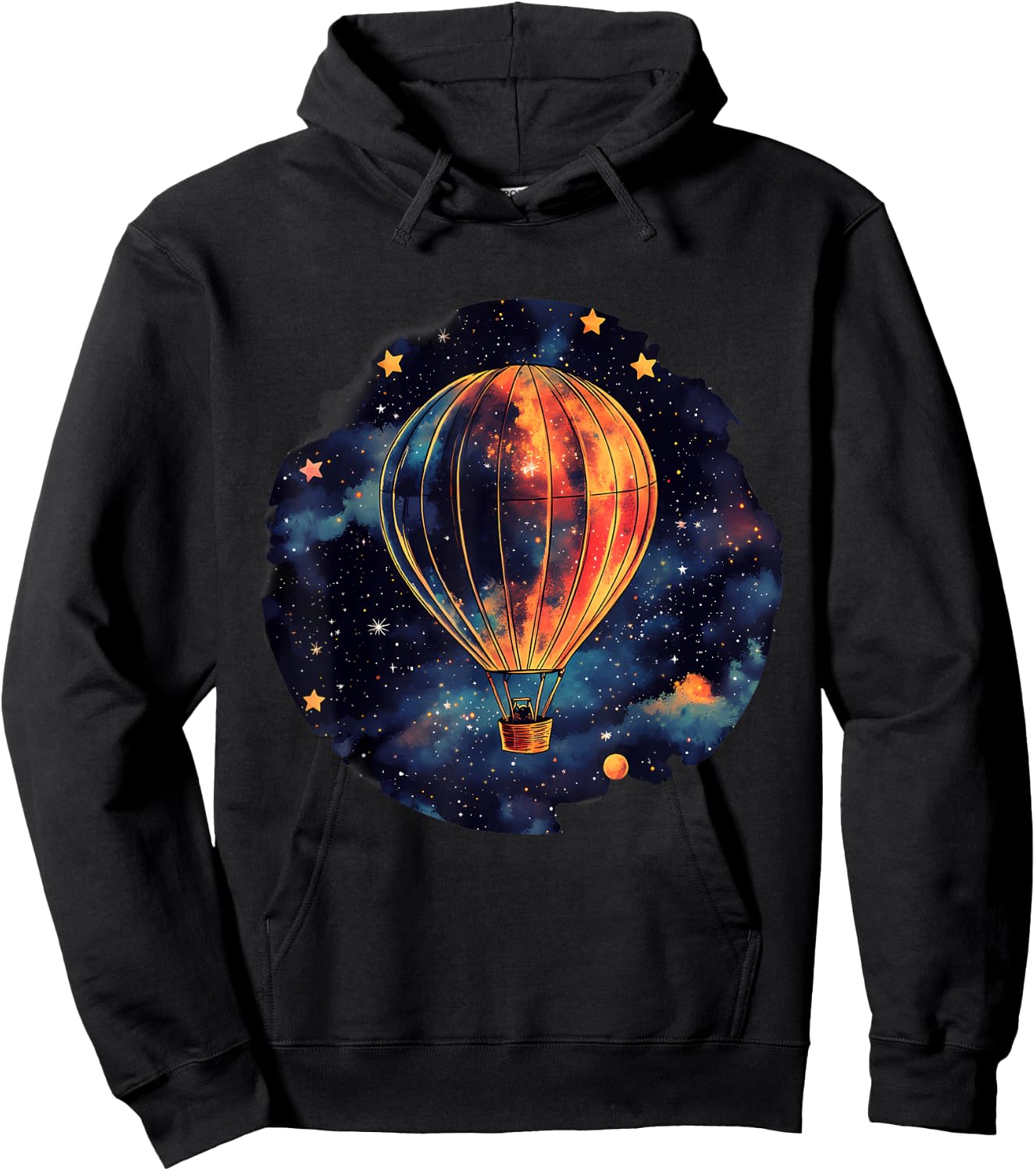 Hot Air Balloon Ride Festival Hot Air Ballooning Hoodie - Hoodie | Black