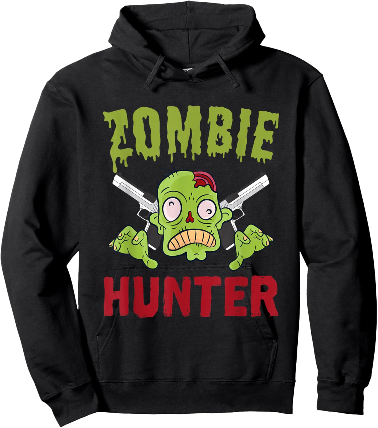 Zombie Hunter Hoodie - Hoodie | Black