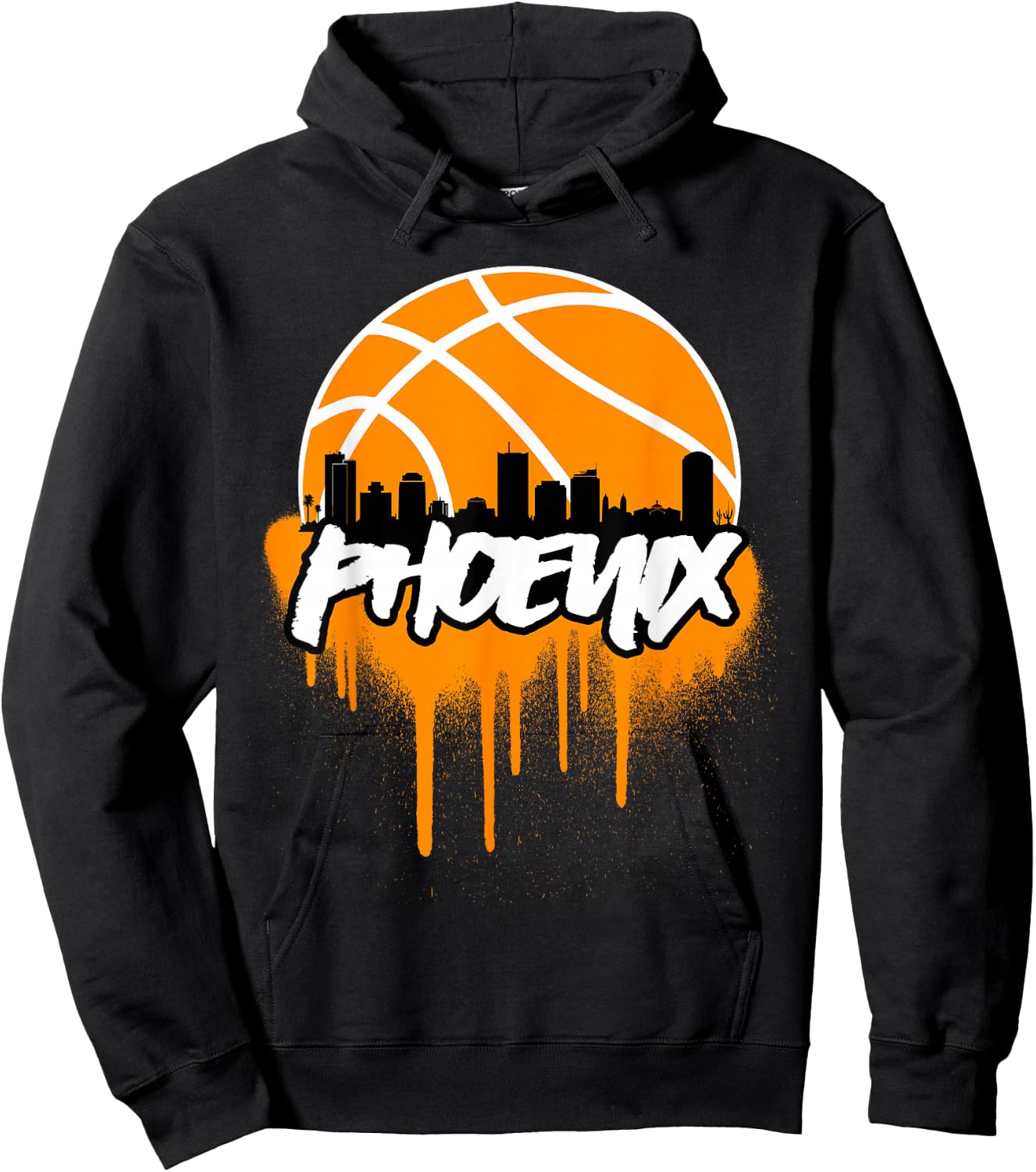 PHX Basketball Hoodie - Hoodie | Black