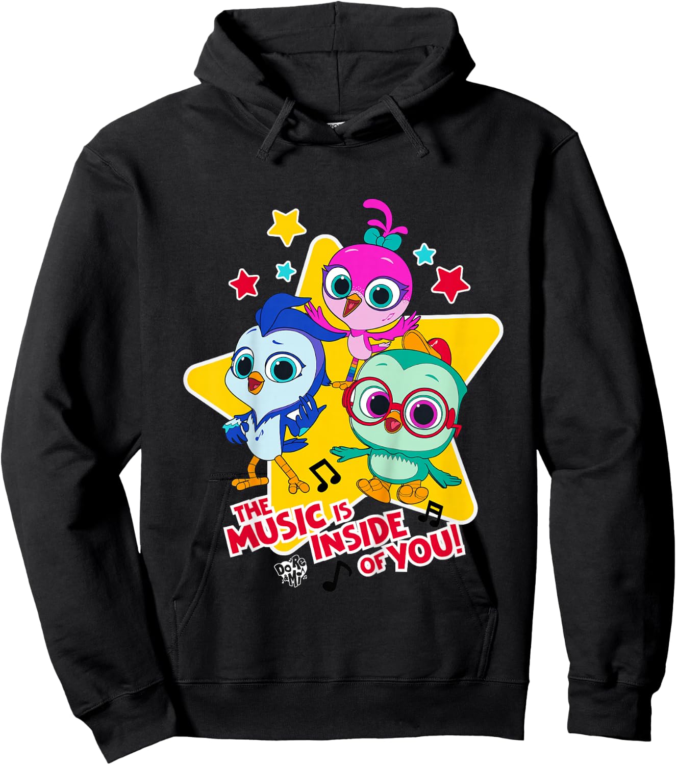 Do, Re & Mi - Trio Hoodie - Hoodie | Black