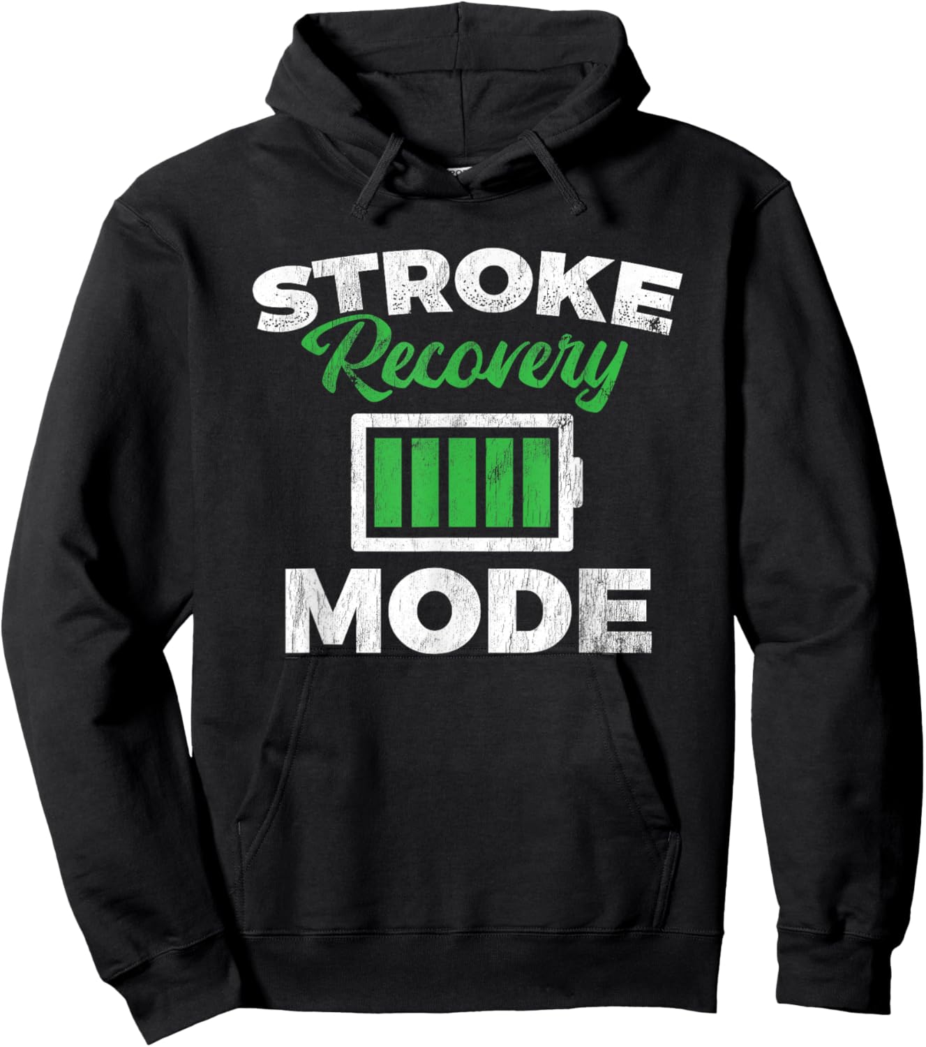 Stroke Recovery Mode Stroke Awareness Stroke Survivor Hoodie - Hoodie | Black