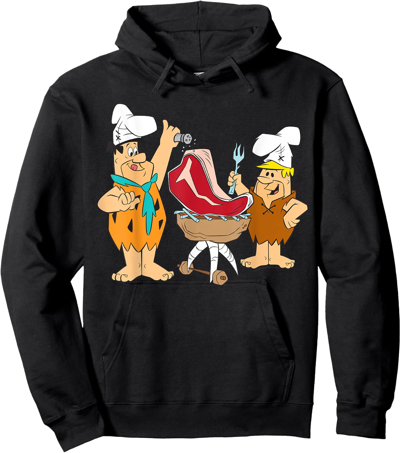 The Flintstones Flintstones Beef Hoodie - Hoodie | Black