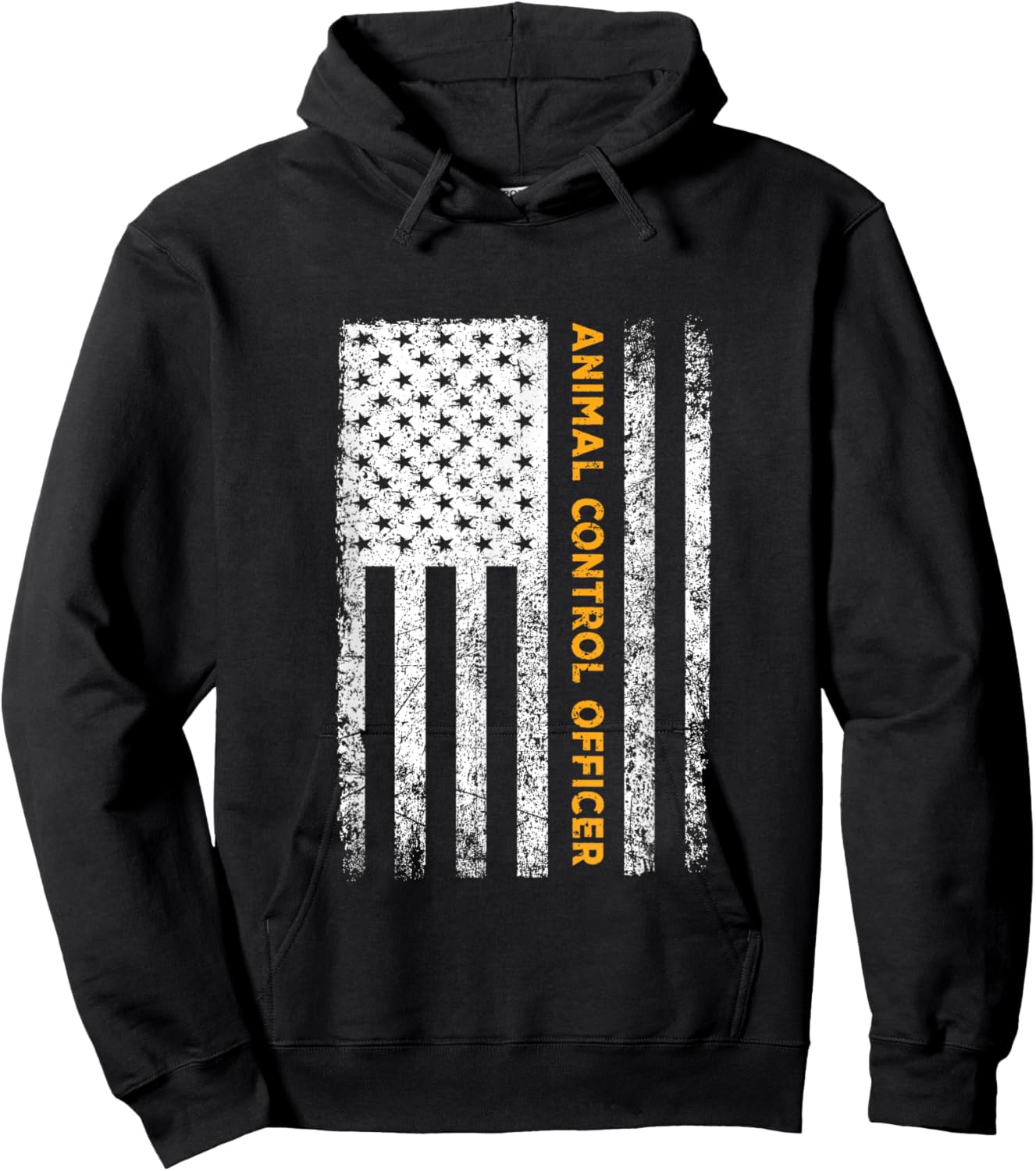 Animal Controller Flag Wild Animal Rescue Patrol Control Hoodie - Hoodie | Black