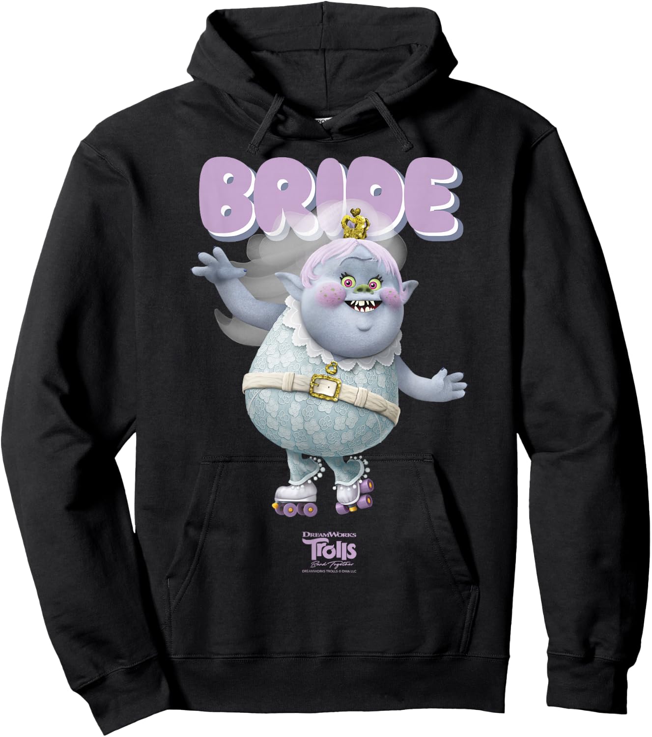 DreamWorks Trolls Band Together Bride Bridget Hoodie - Hoodie | Black