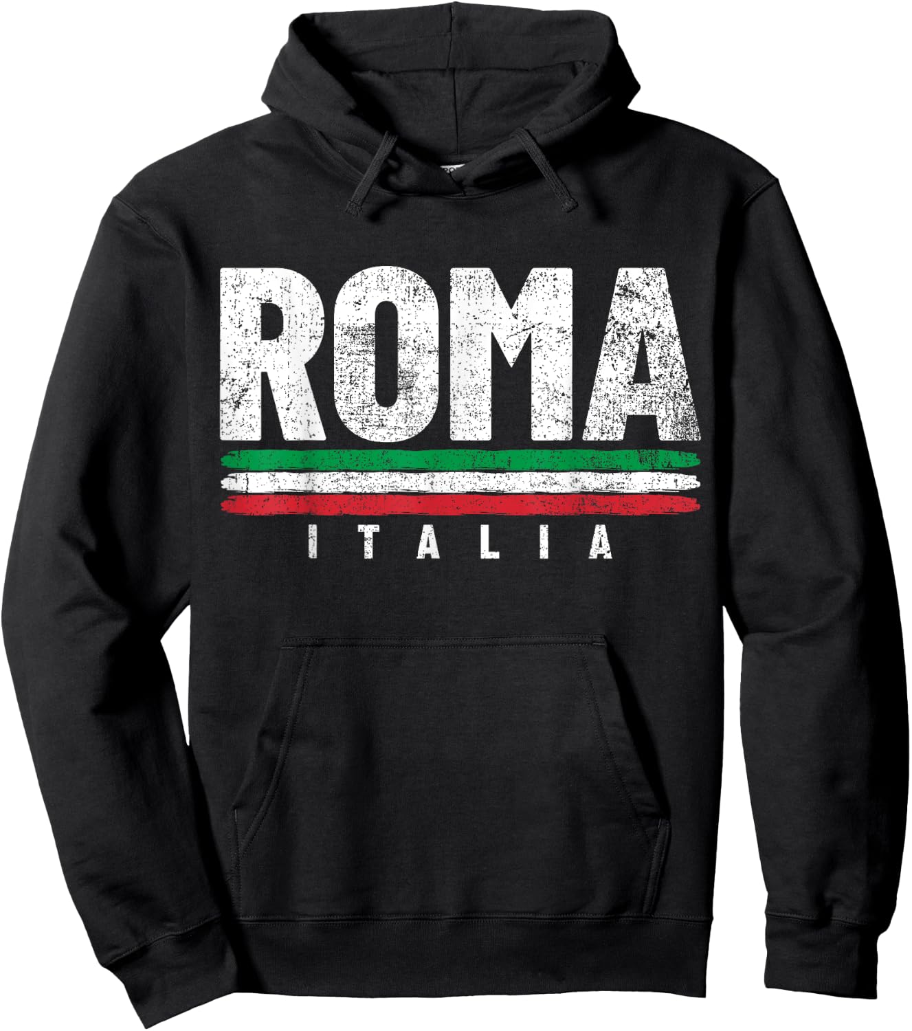 Roma Italia Hoodie - Hoodie | Black