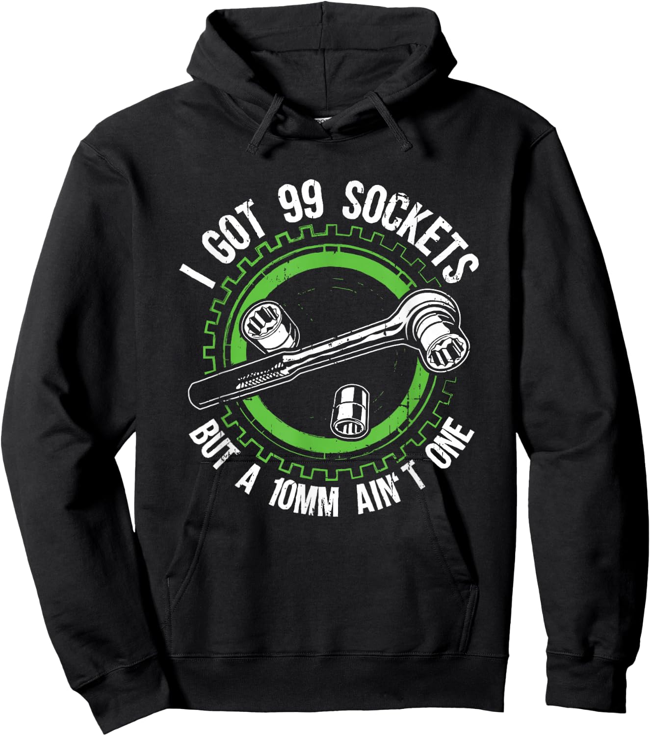 I have 99 sockets but a 10mm is not a mechanic car Hoodie - Hoodie | Black