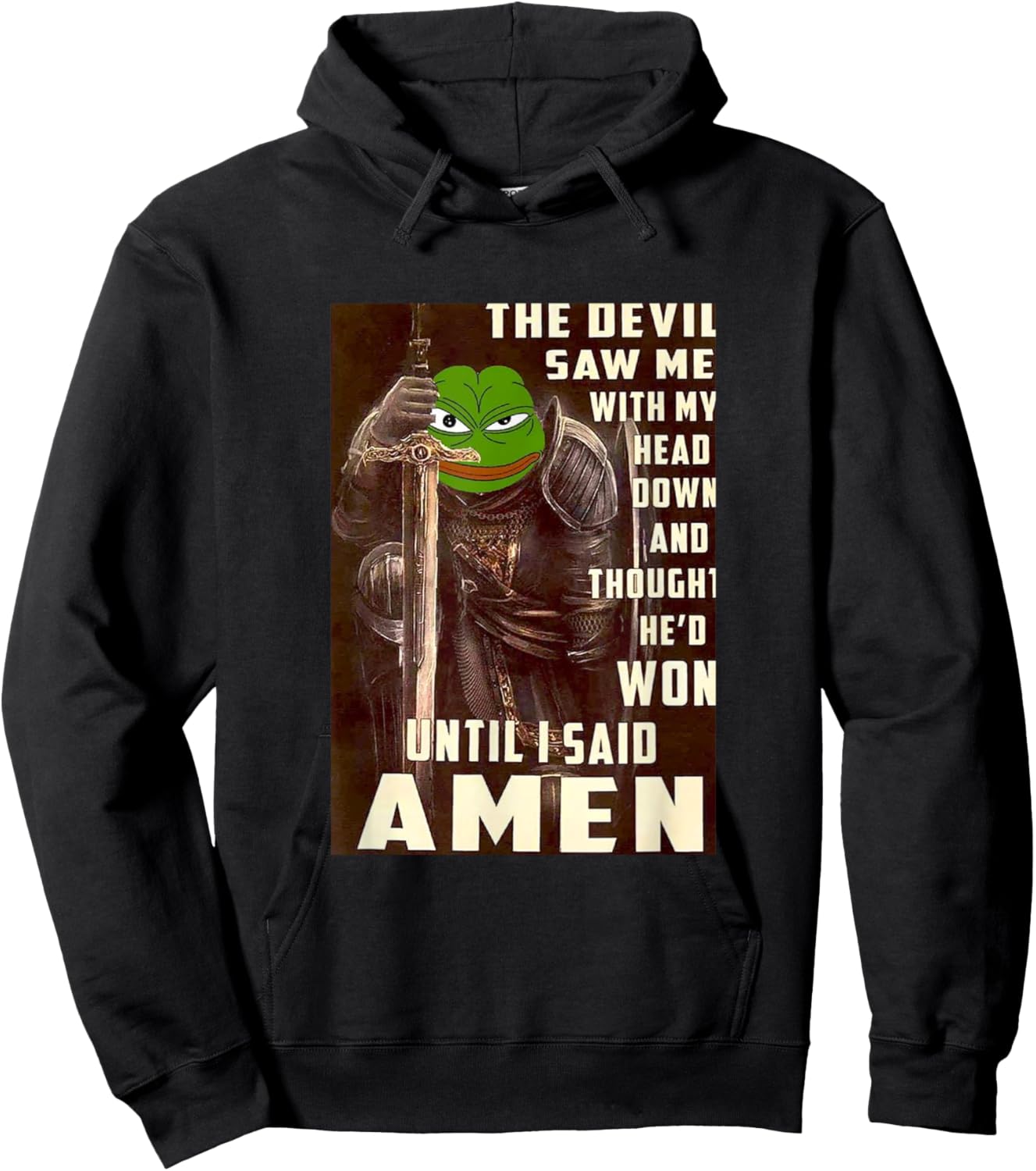 Apu Apustaja Cringe Boomer Trad Cath Hoodie - Hoodie | Black