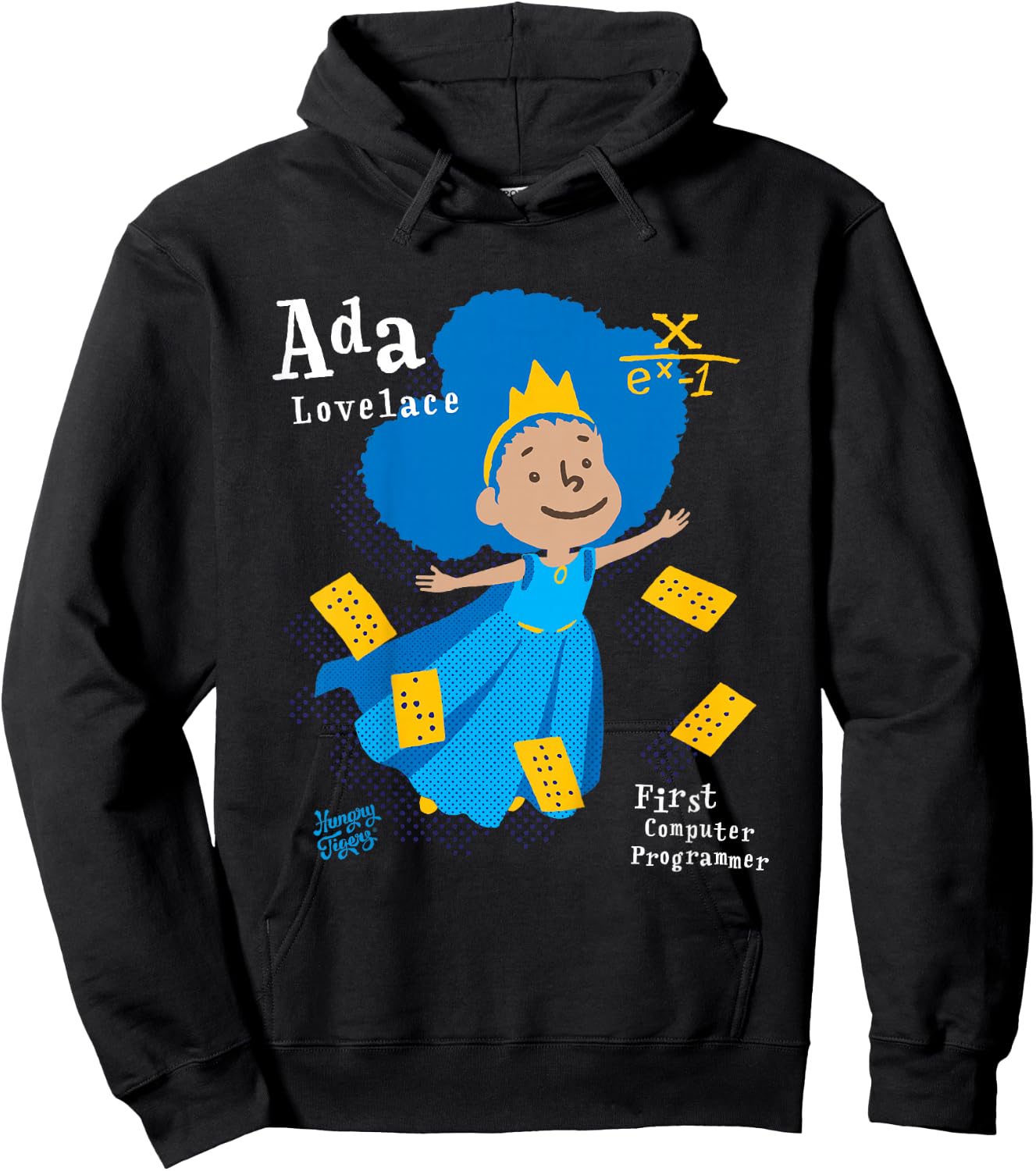 Ada Lovelace Children Hoodie - Hoodie | Black