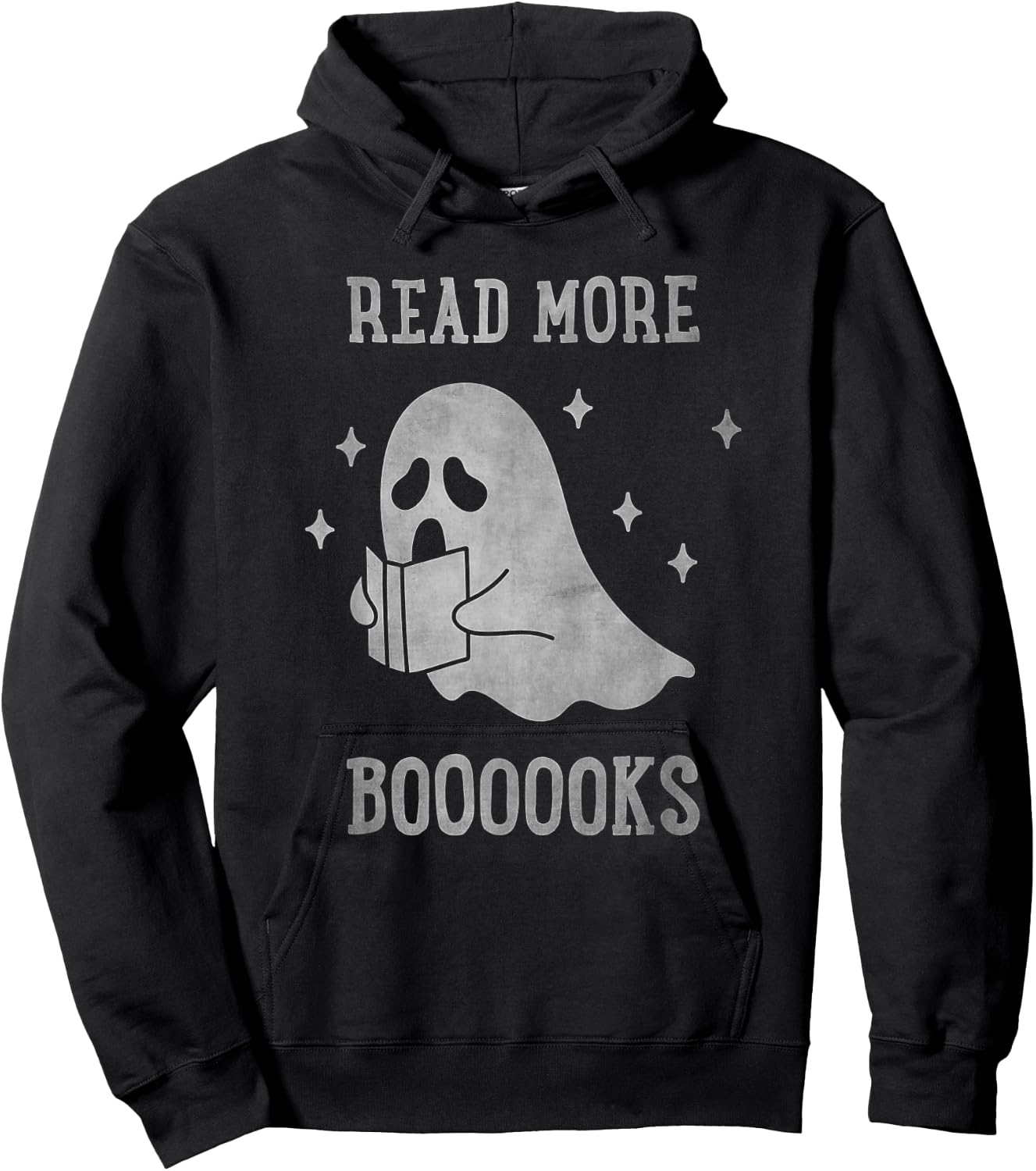 Read more boooooks Cute Ghost Read more boooooks Halloween Hoodie - Hoodie | Black