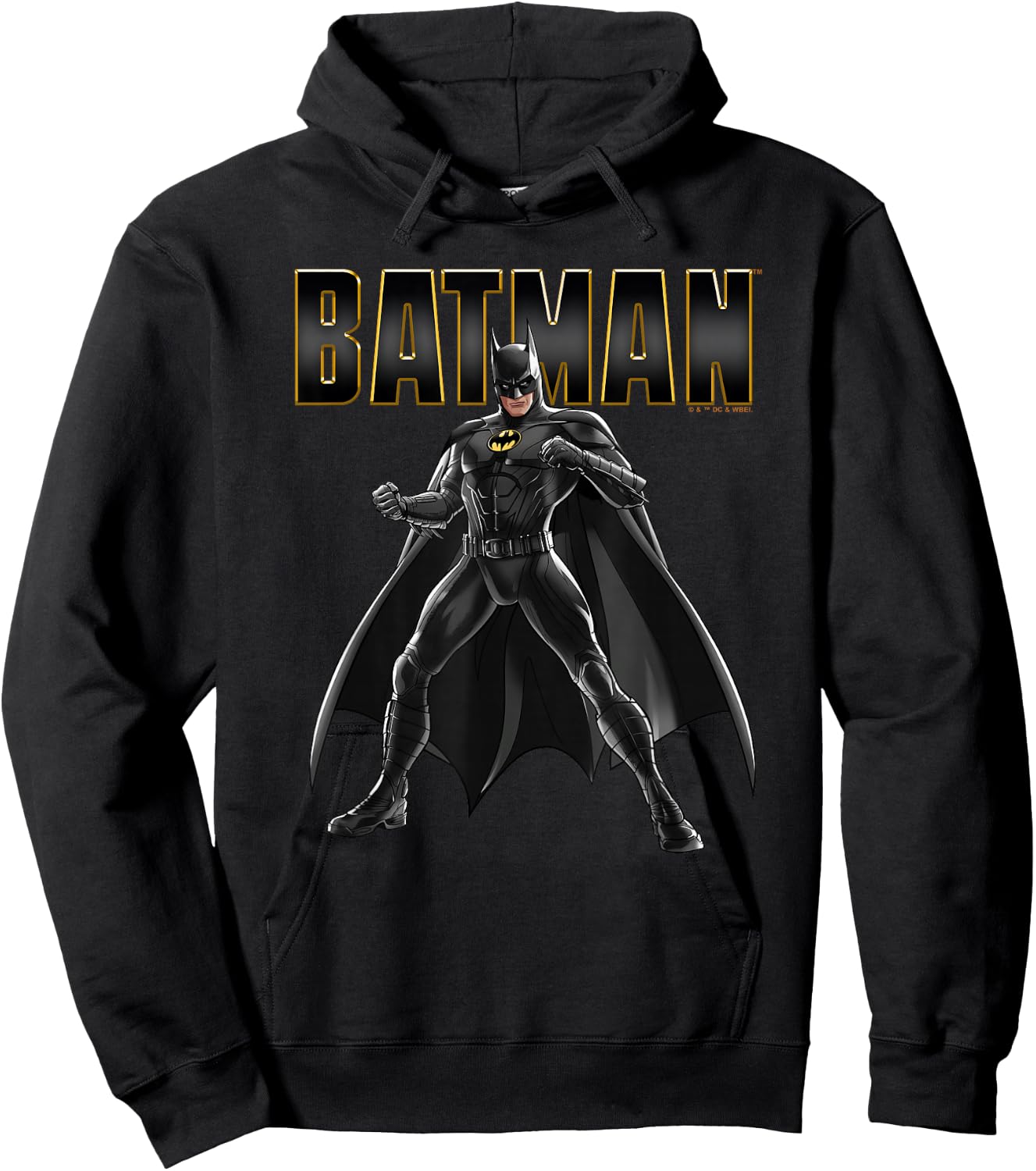 The Flash Movie Batman Fight Hoodie - Hoodie | Black