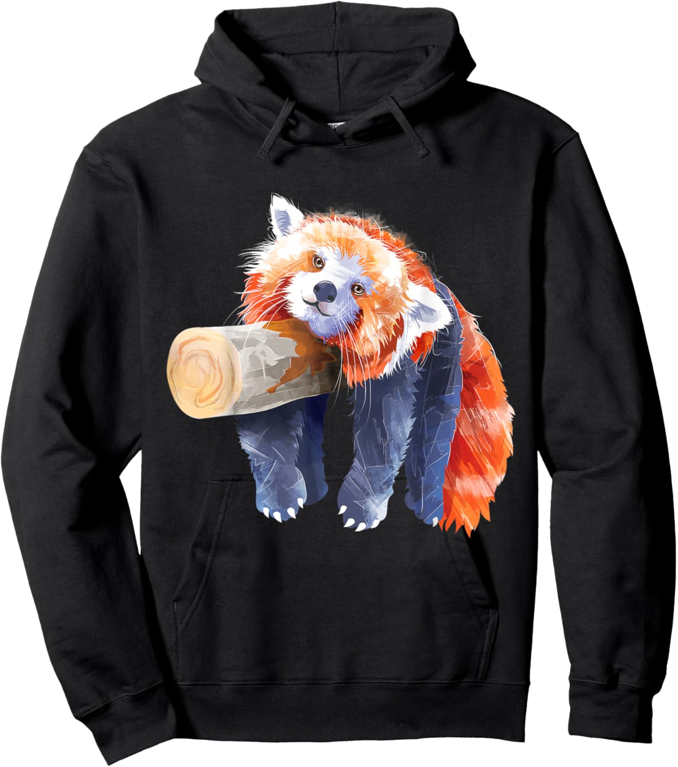 Red Panda Shirt Men Women Red Panda Lover Graphic Red Panda Hoodie - Hoodie | Black