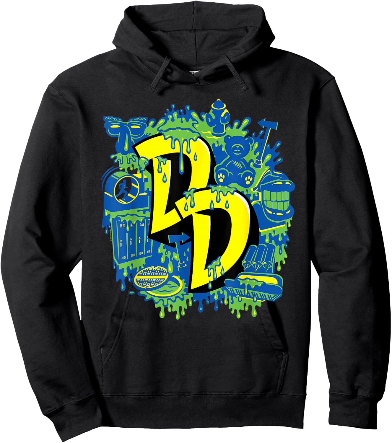 Double Dare DD Graffiti Hoodie - Hoodie | Black