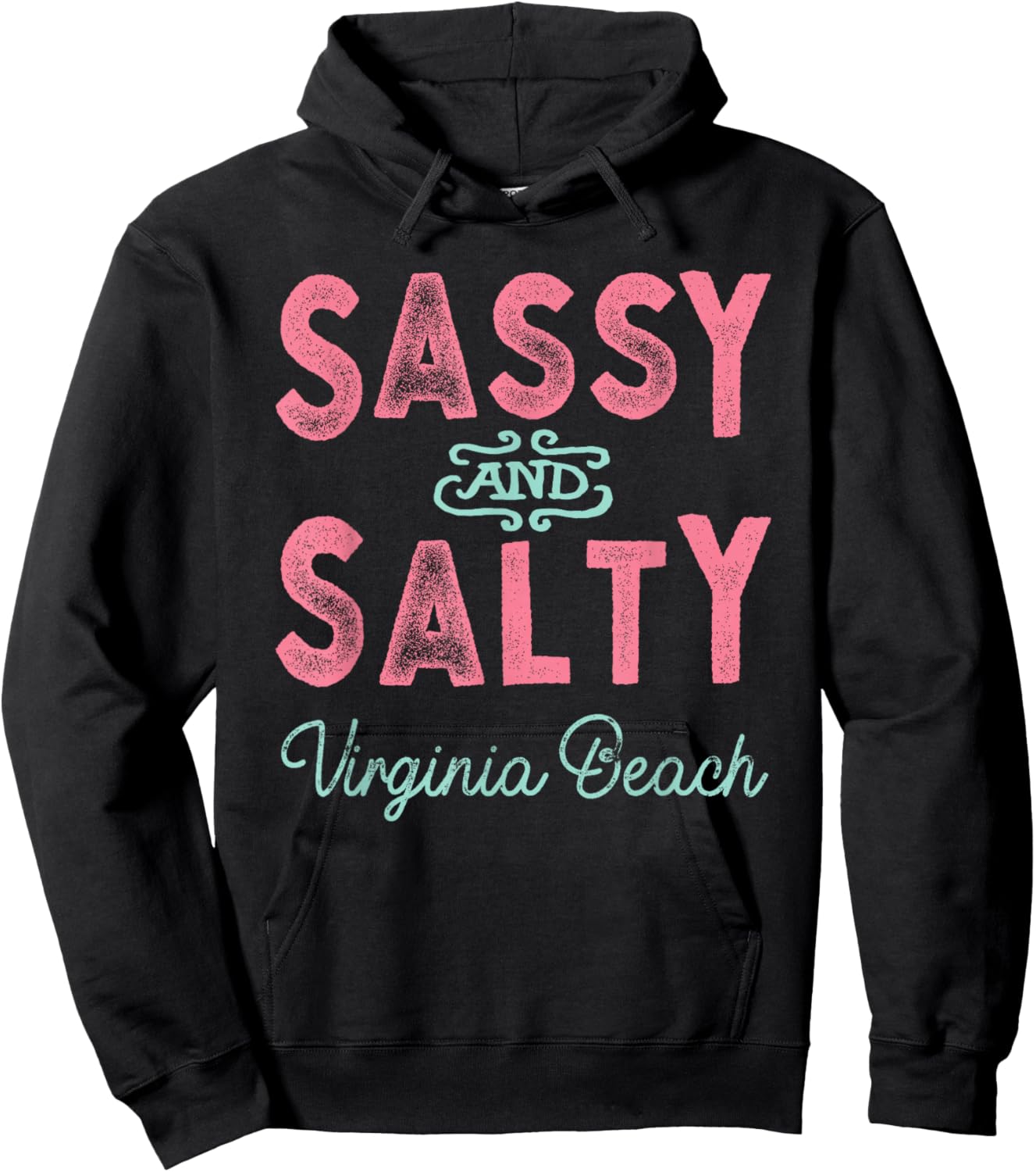 Virginia Beach Souvenirs and Gifts Hoodie - Hoodie | Black