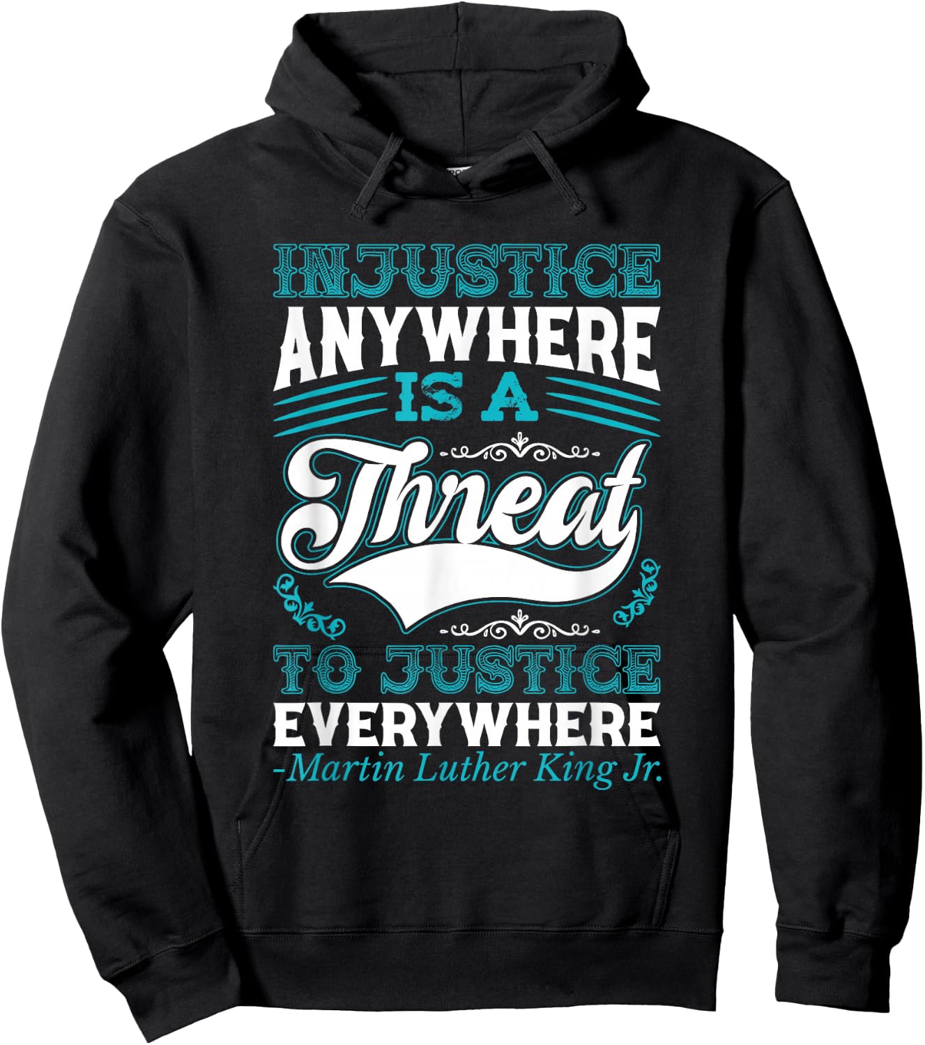 Martin Luther King Jr. Hoodie - Hoodie | Black