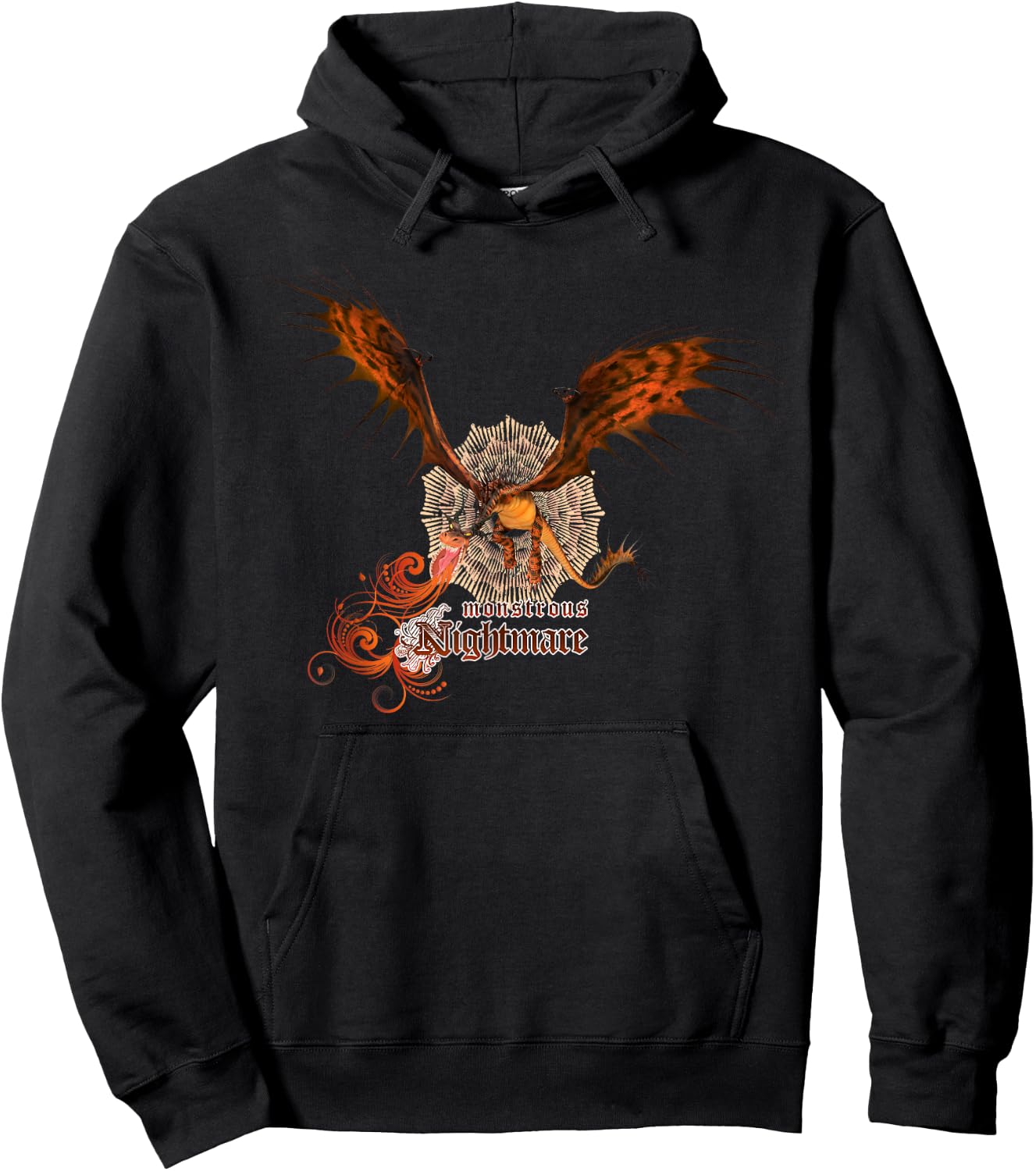 DreamWorks' Dragons: Monstrous Nightmare Hoodie - Hoodie | Black