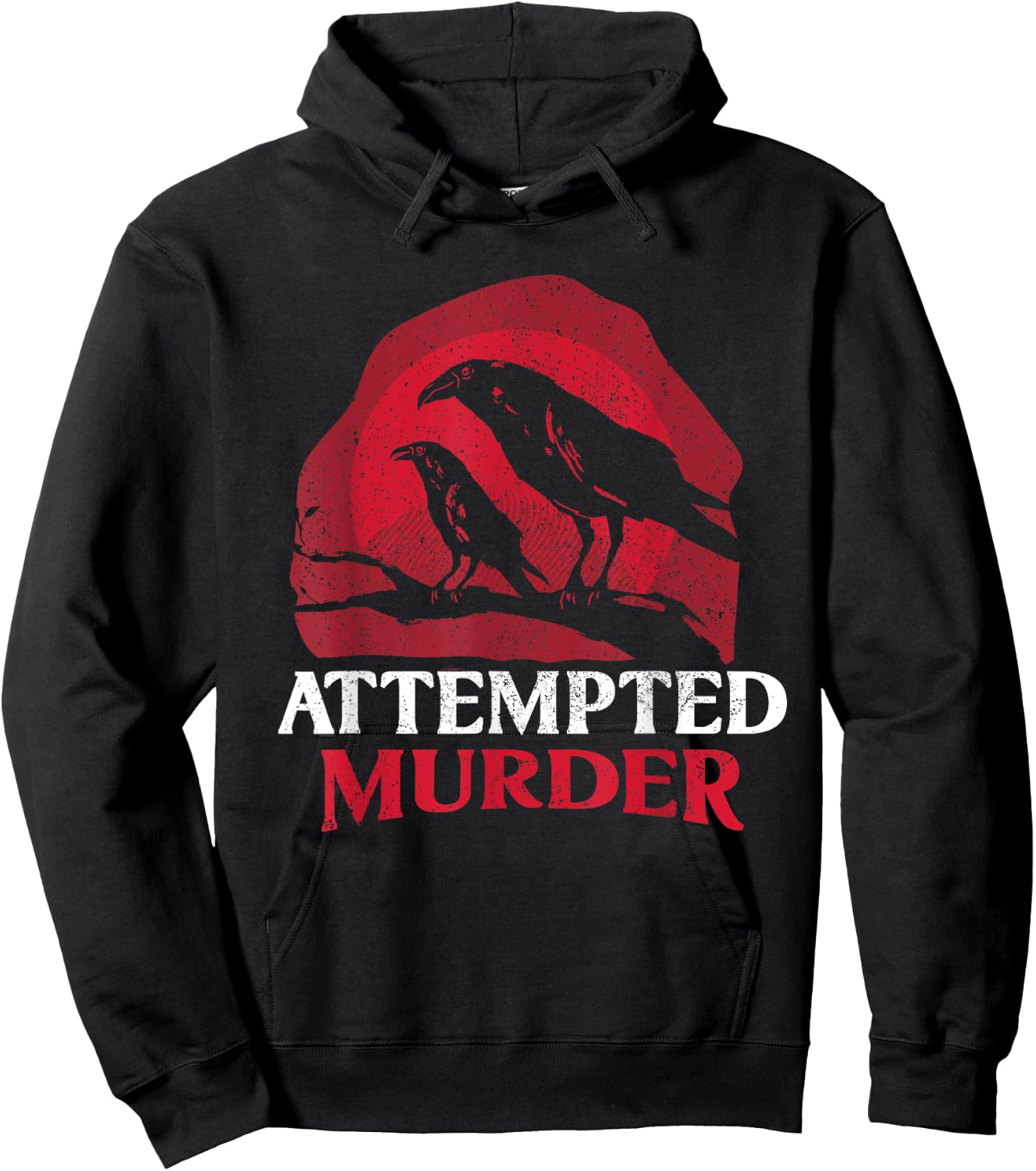 Attempted Murder Literature Hoodie - Hoodie | Black