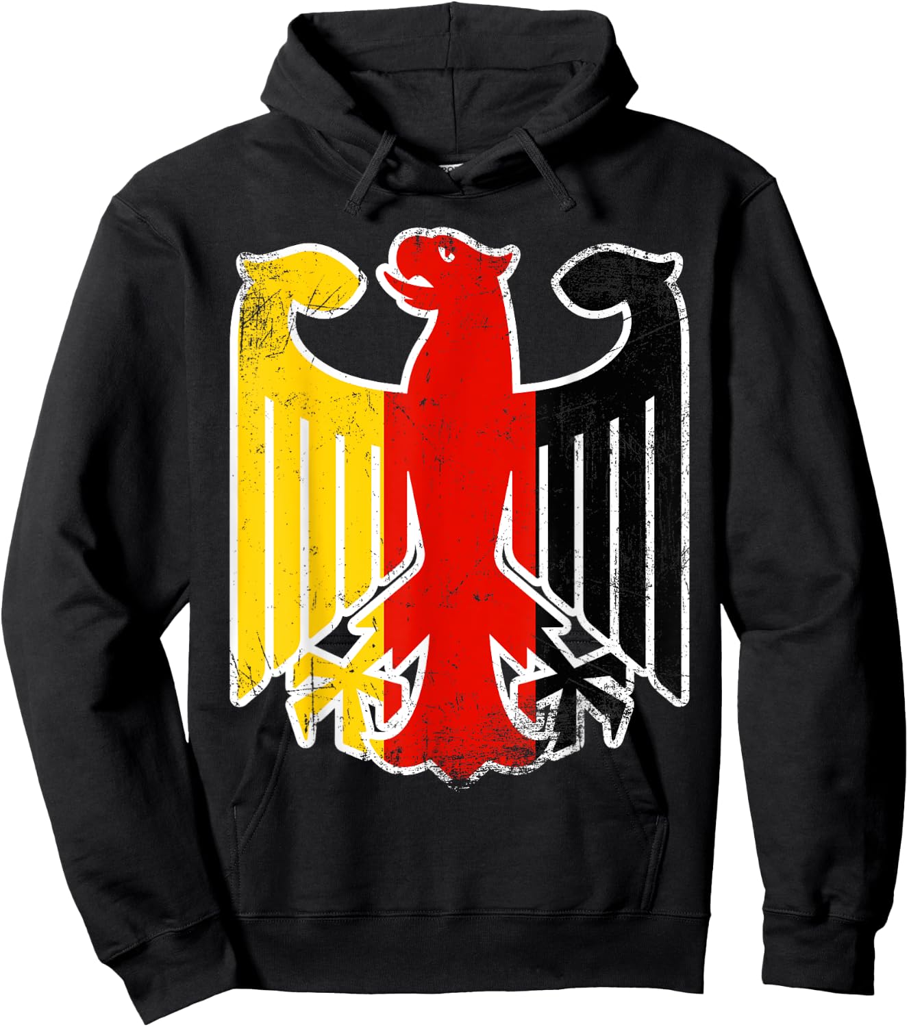 German Flag - German Eagle Hoodie - Hoodie | Black