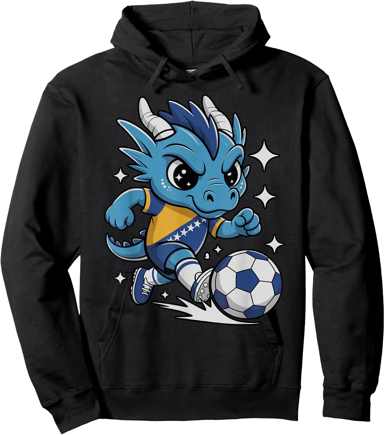 Classic Bosnia Herzegovina Hajmo Bosno Country Vacay Cheer Hoodie - Hoodie | Black