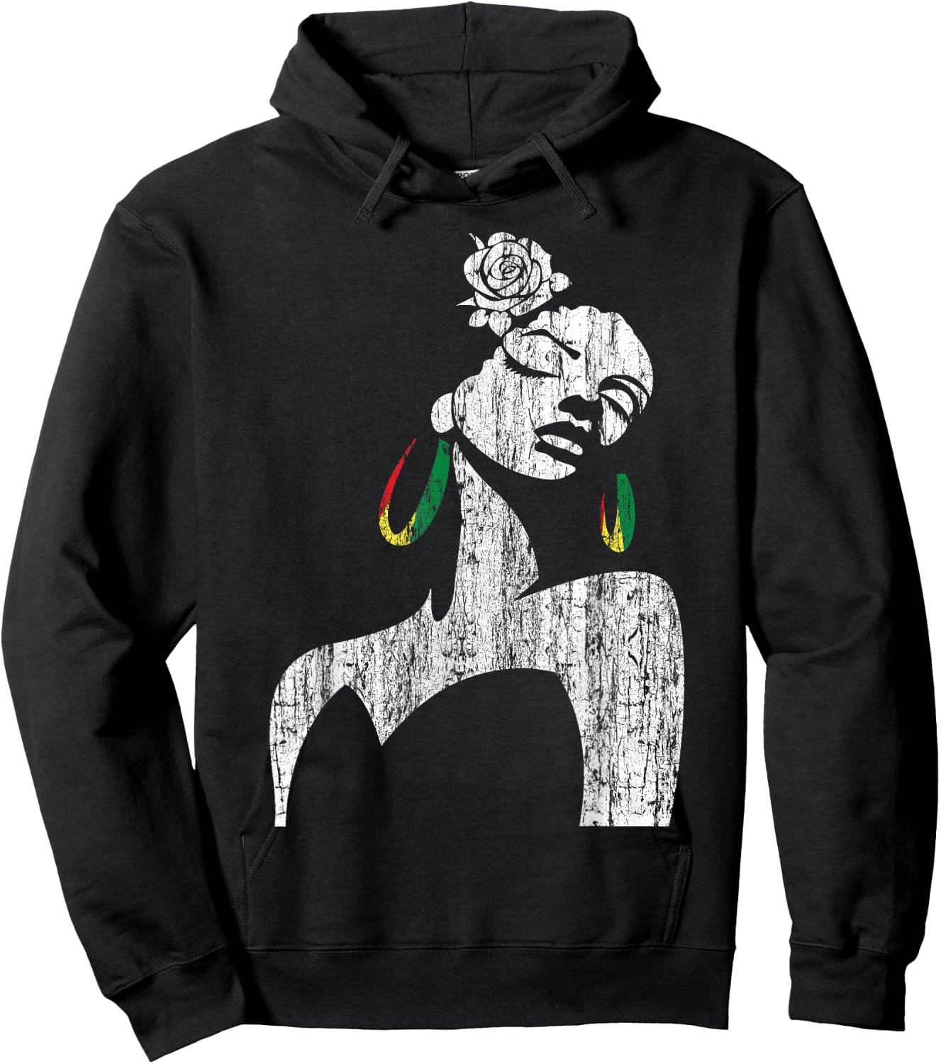 Afro Diva Black Girl Magic Shirt Africa Natural Melanin Hoodie - Hoodie | Black