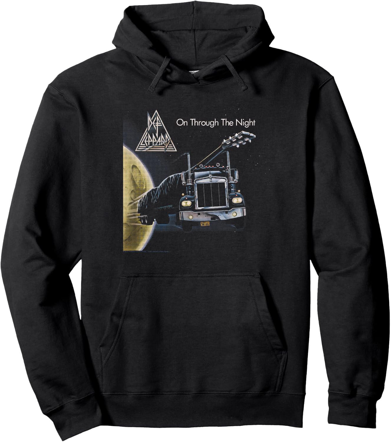 Def Leppard - On Through The Night Album Hoodie - Hoodie | Black
