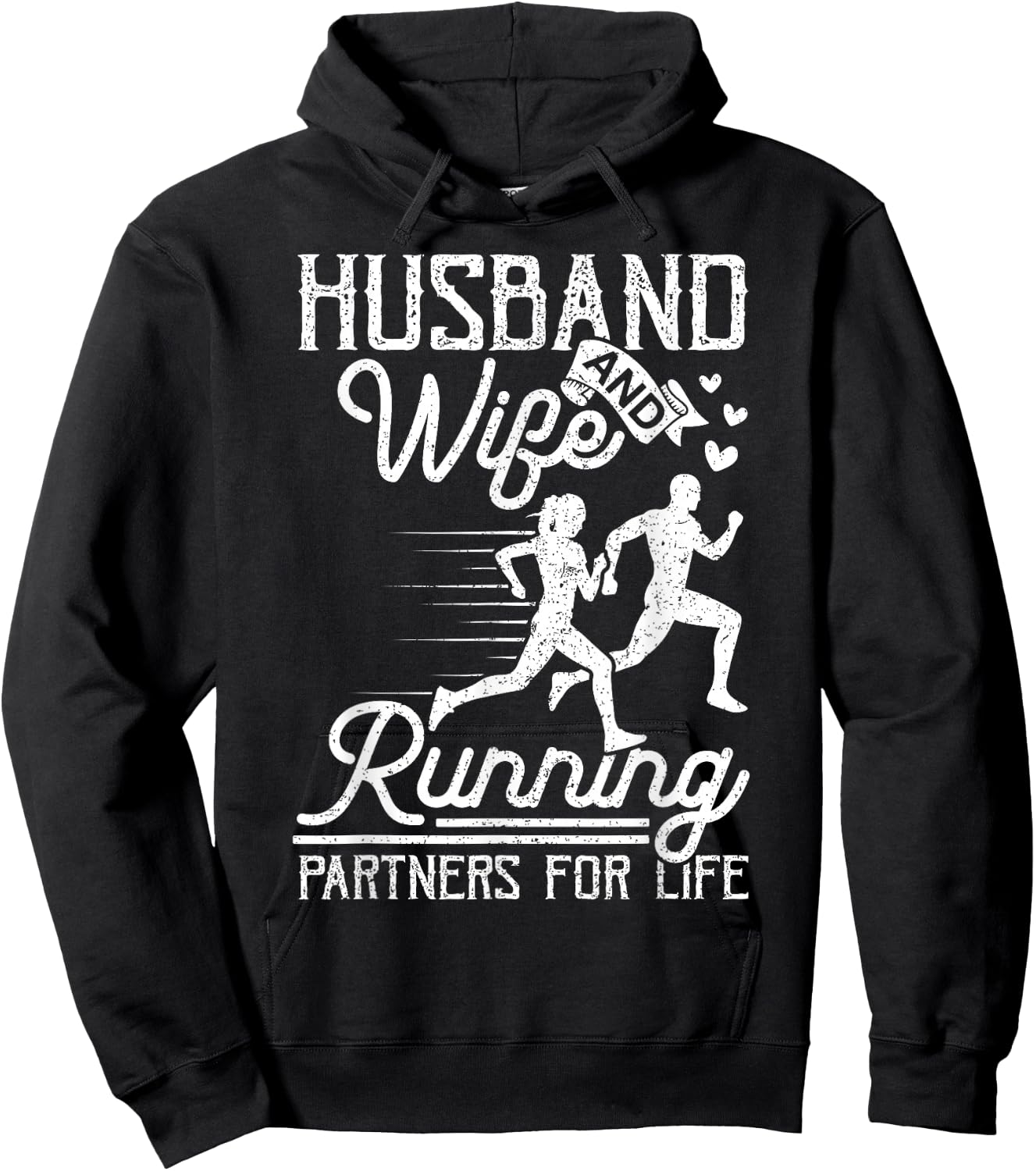 Fitness Running Shirt - Matching Couples Workout Outfits Hoodie - Hoodie | Black