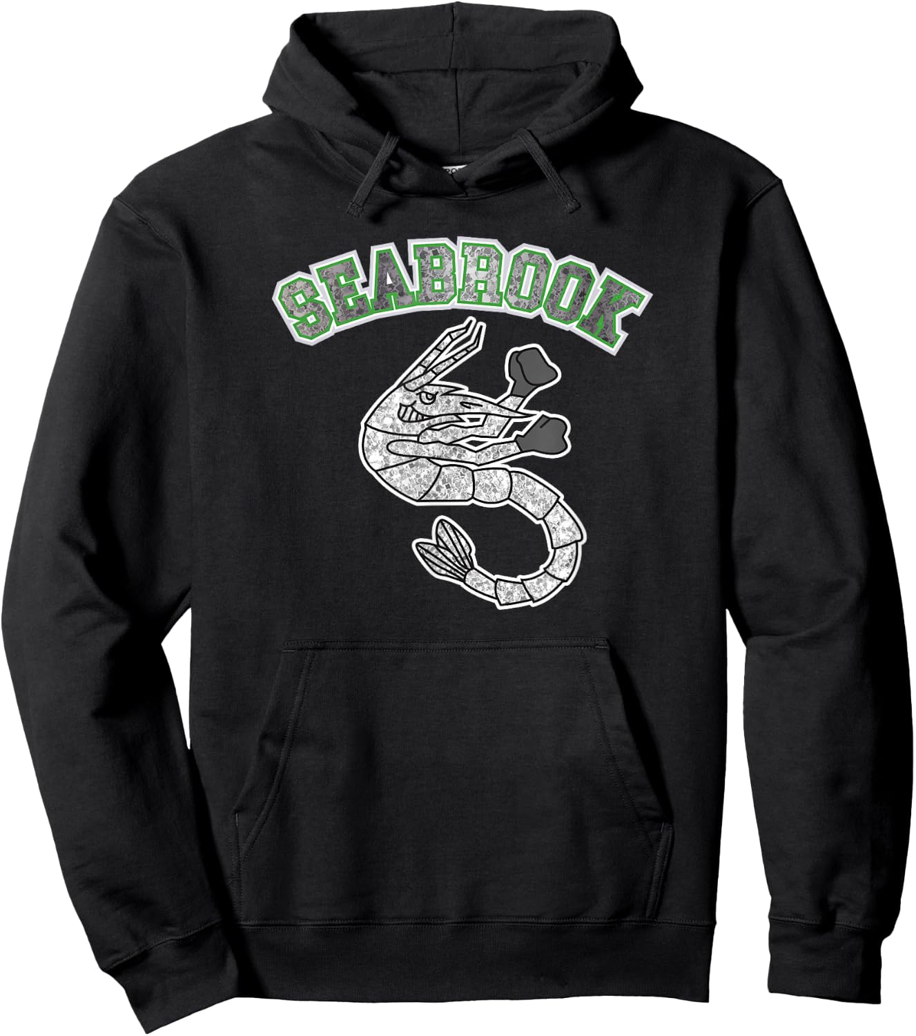 Disney Zombies Seabrook School Mascot Logo Hoodie - Hoodie | Black