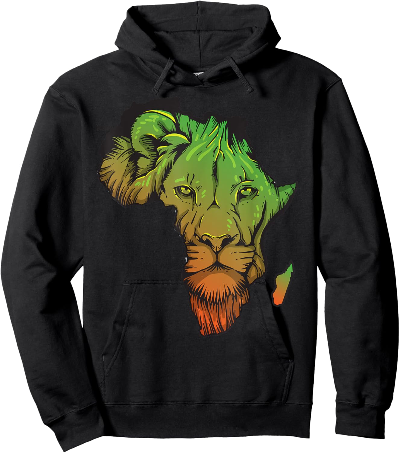 Proud of Africa | Cute Africa Tourist Gift Hoodie - Hoodie | Black