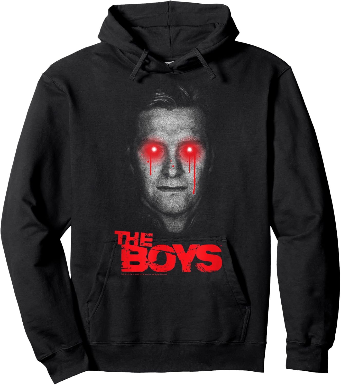 The Boys Homelander Dripping Eyes Small Hoodie - Hoodie | Black