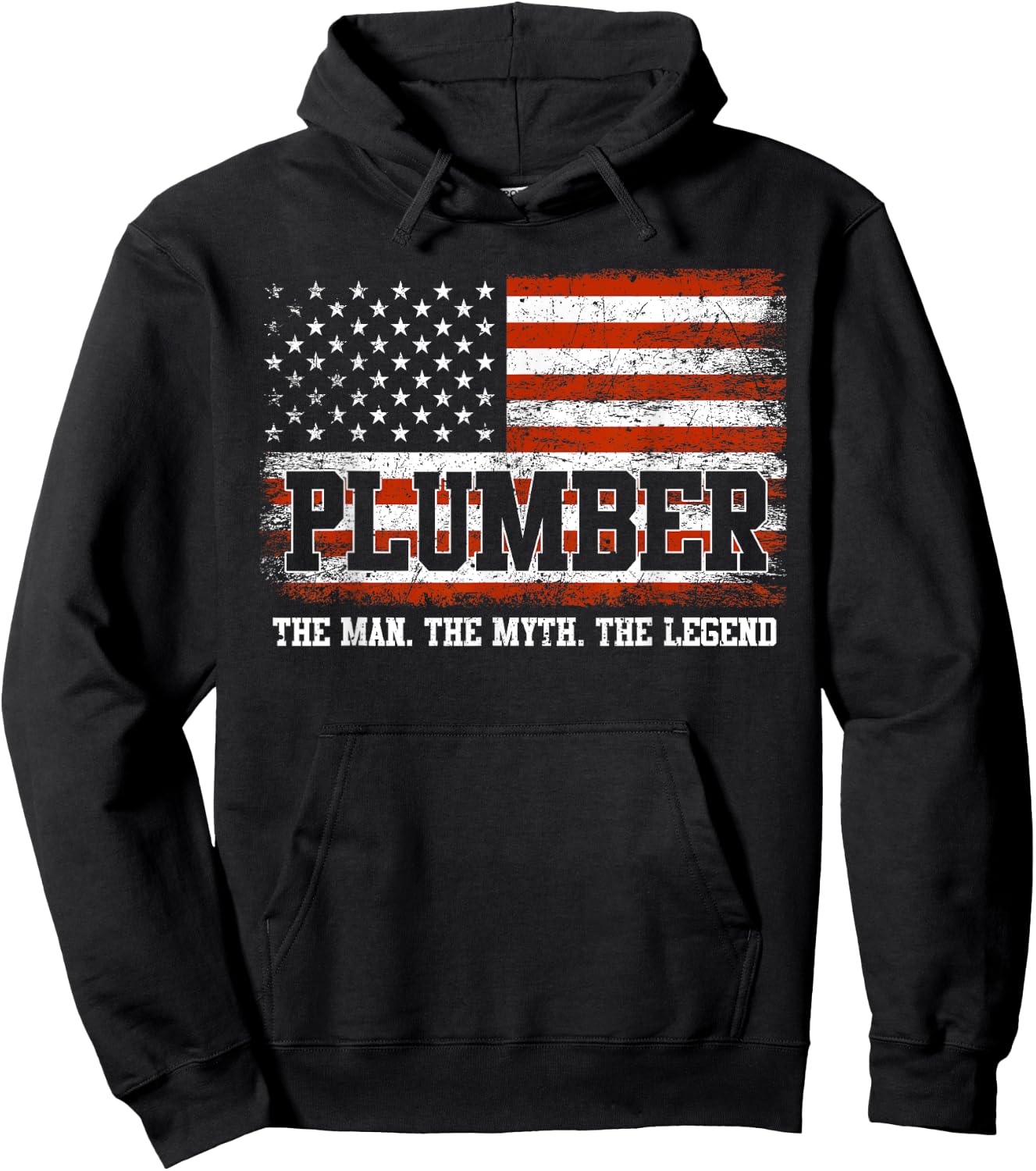 Plumbing Graphic Design Plumber Dad Hoodie - Hoodie | Black