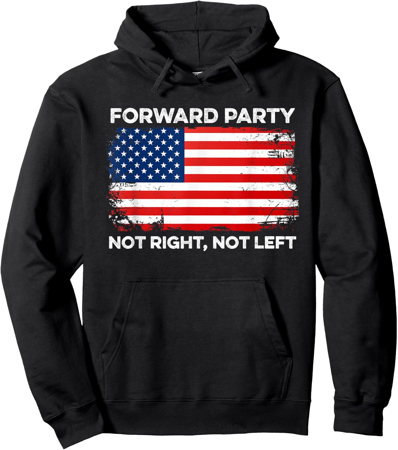 Forward Party Andrew Yang America USA Freedom Independence Hoodie - Hoodie | Black