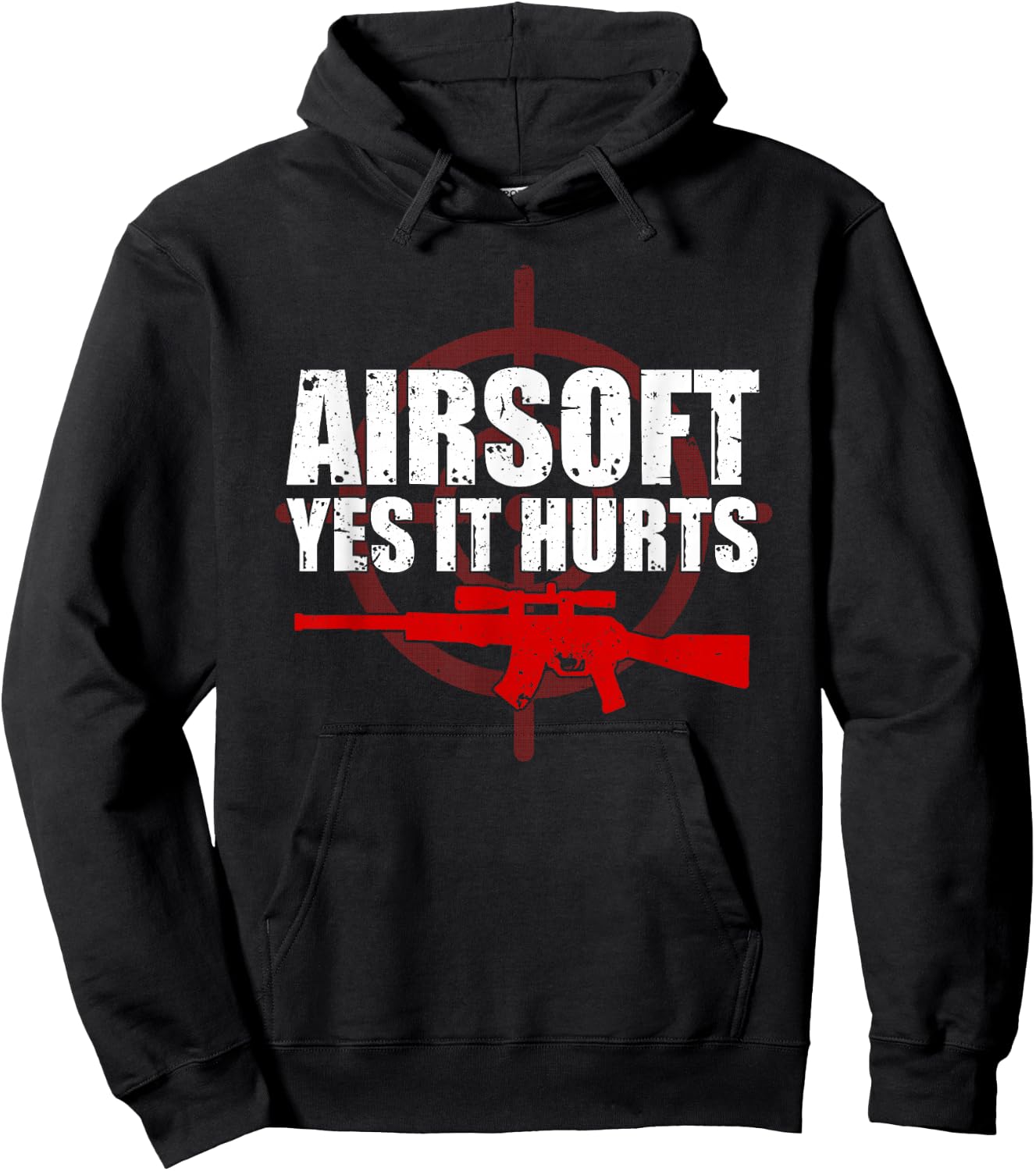 Funny Airsoft Art Women Paintball Combat Sport Hoodie - Hoodie | Black