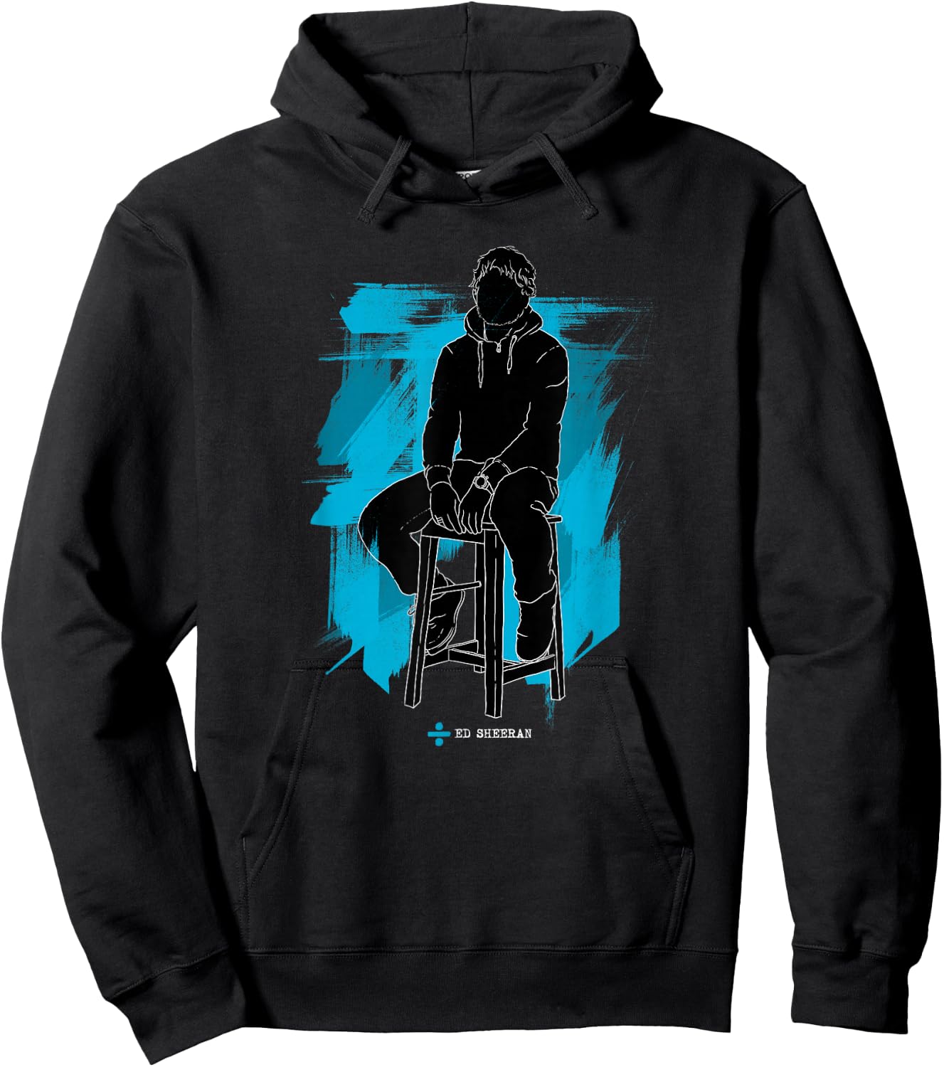 Ed Sheeran Divide Wash Tour Hoodie - Hoodie | Black