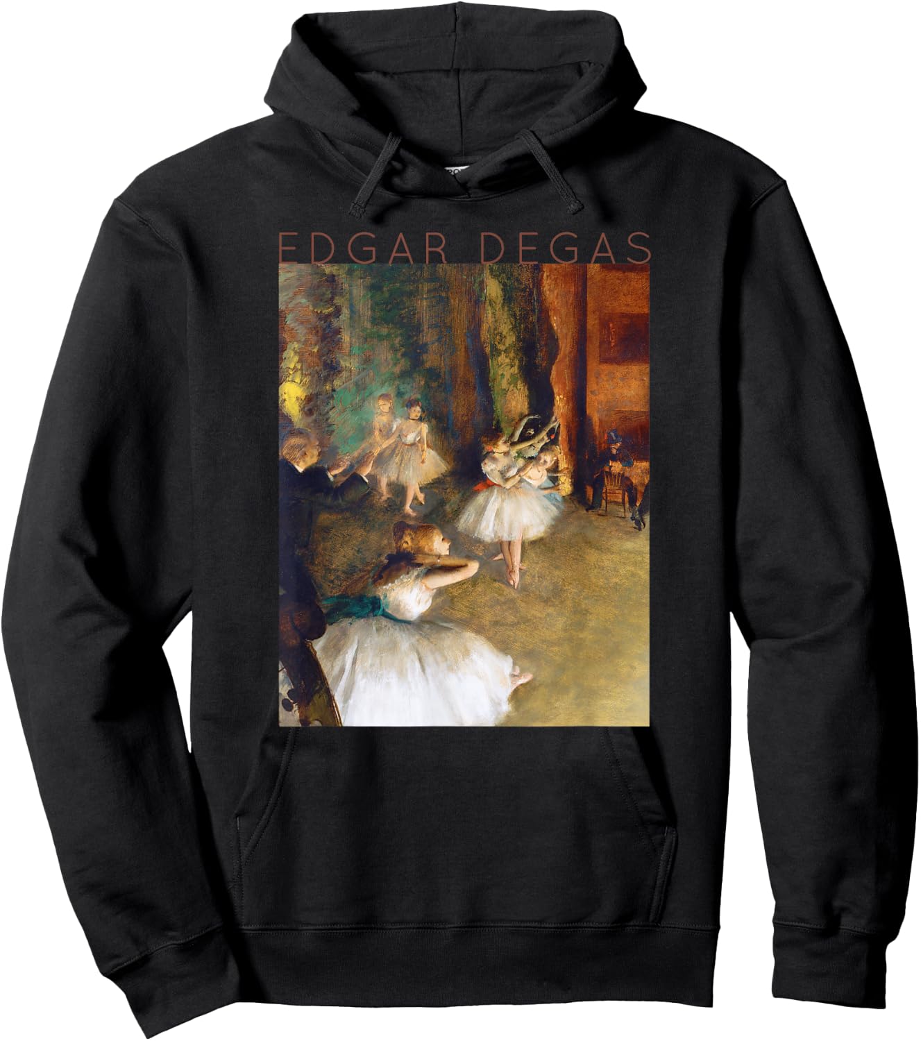 Edgar Degas Dancers #2 for Artists and Ballerinas Hoodie - Hoodie | Black