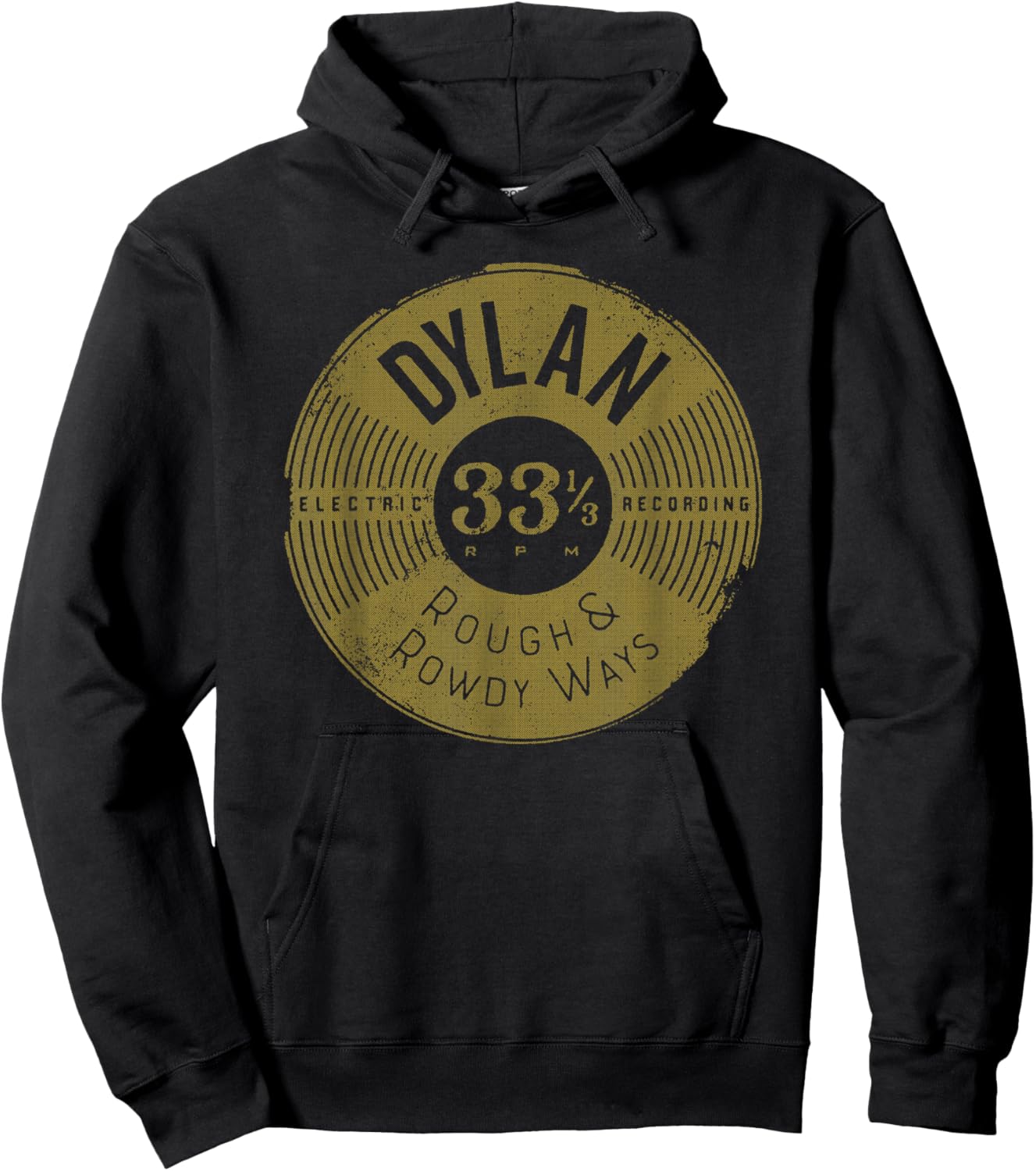 Bob Dylan - Electric Recording Hoodie - Hoodie | Black