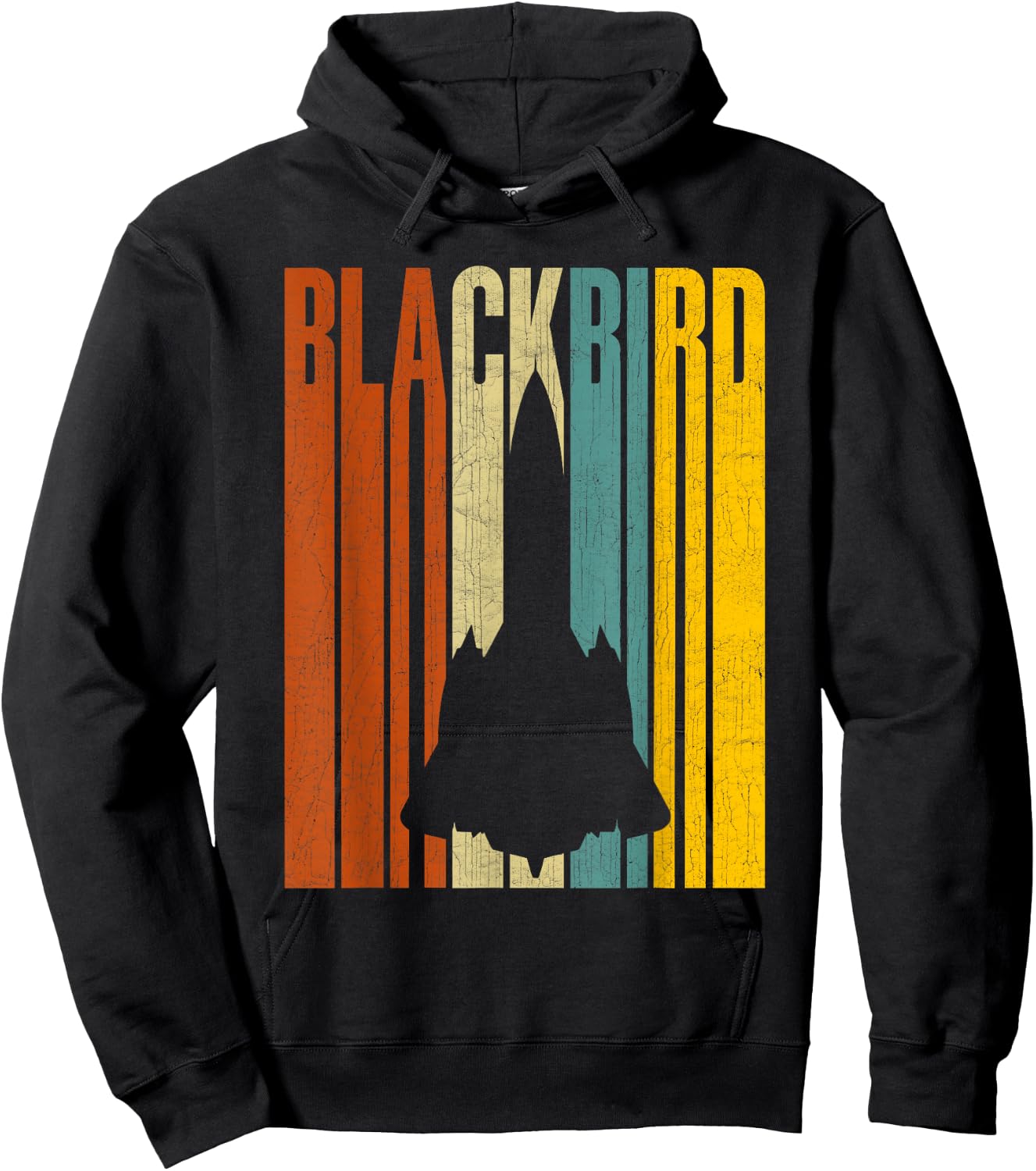 SR-71 Blackbird Air Force Military Jet Hoodie - Hoodie | Black