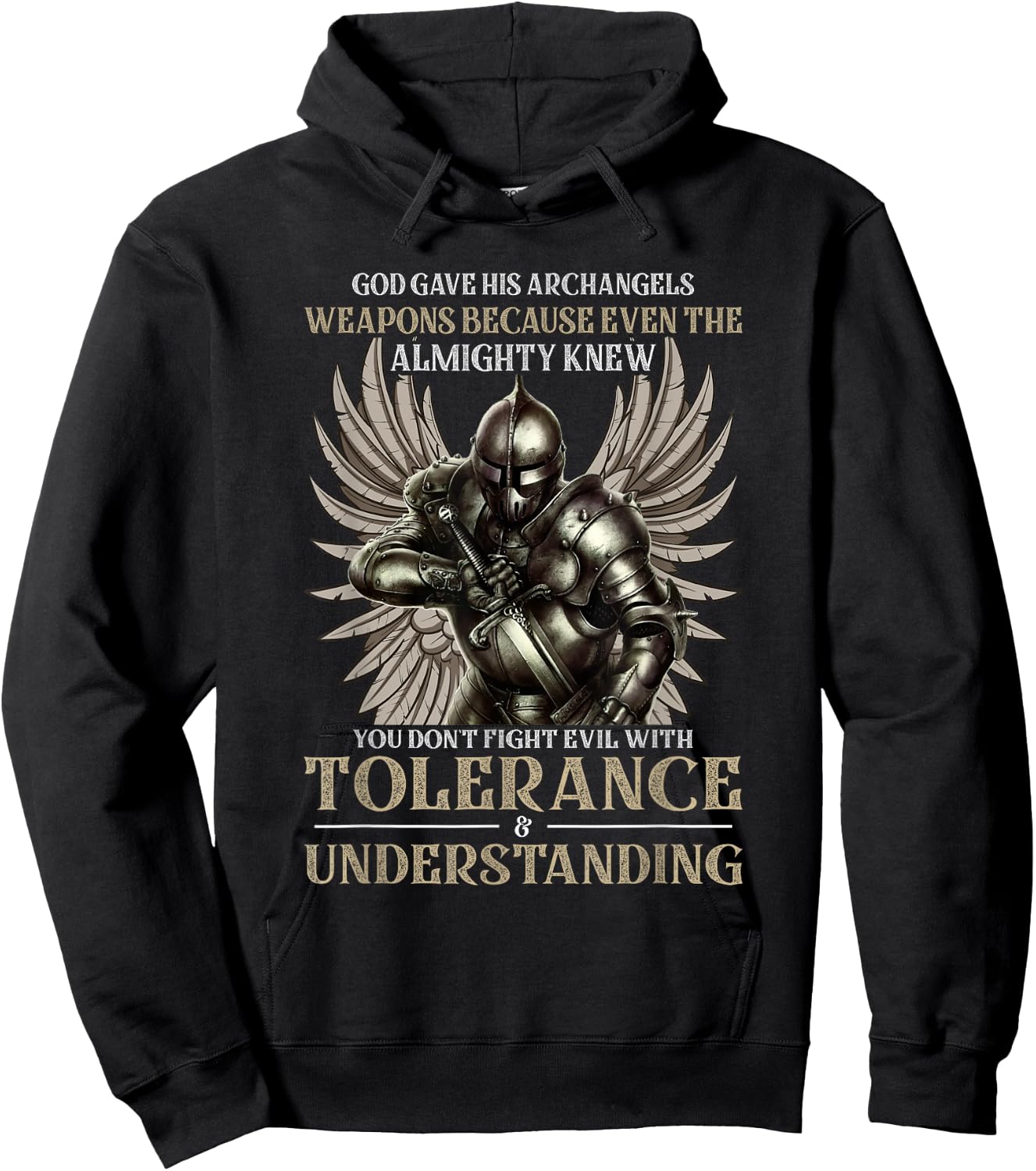 Christian - Tolerance & Understanding - Christian Hoodie - Hoodie | Black