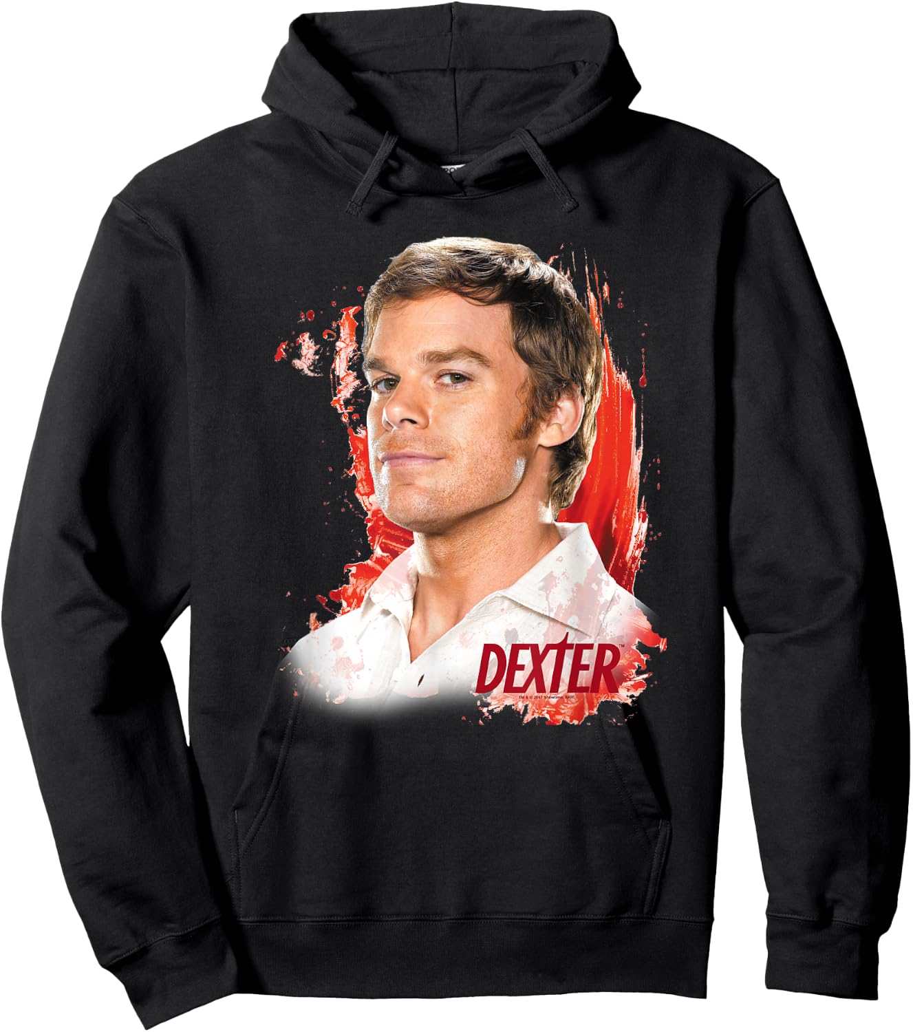 Dexter Blood Splatter Hoodie - Hoodie | Black