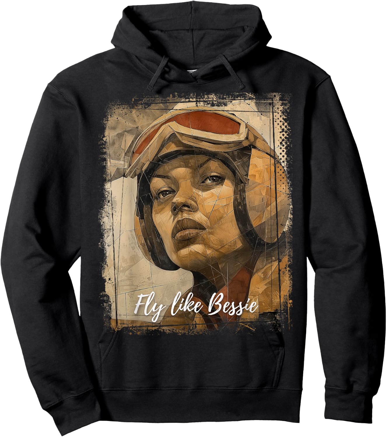 Bessie Coleman Black History Month African American Pilot Hoodie - Hoodie | Black