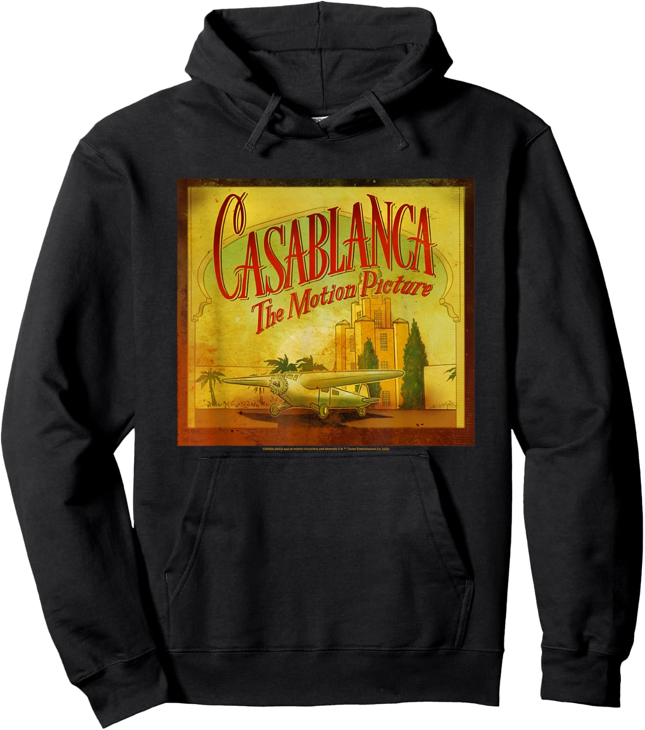 Casablanca Through The Window Hoodie - Hoodie | Black