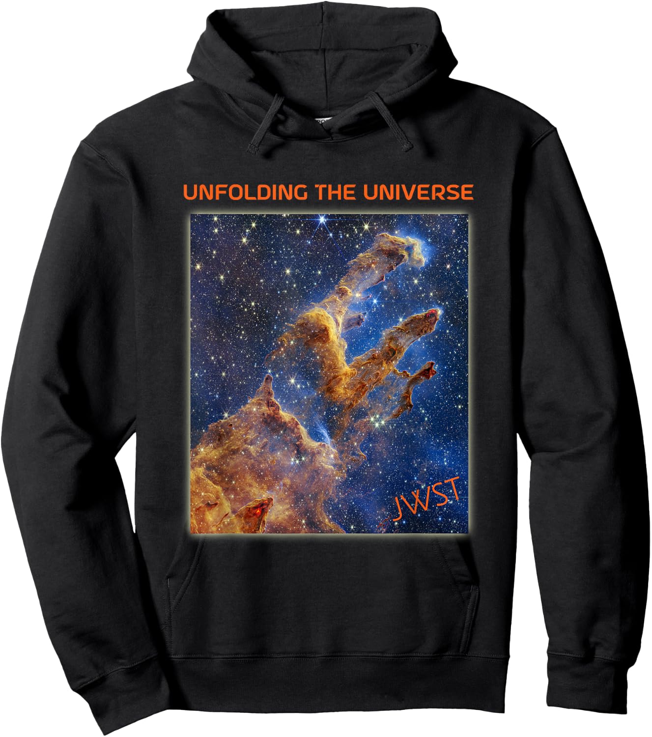 Webb Space Telescope Image Pillars of Creation New Star JWST Hoodie - Hoodie | Black